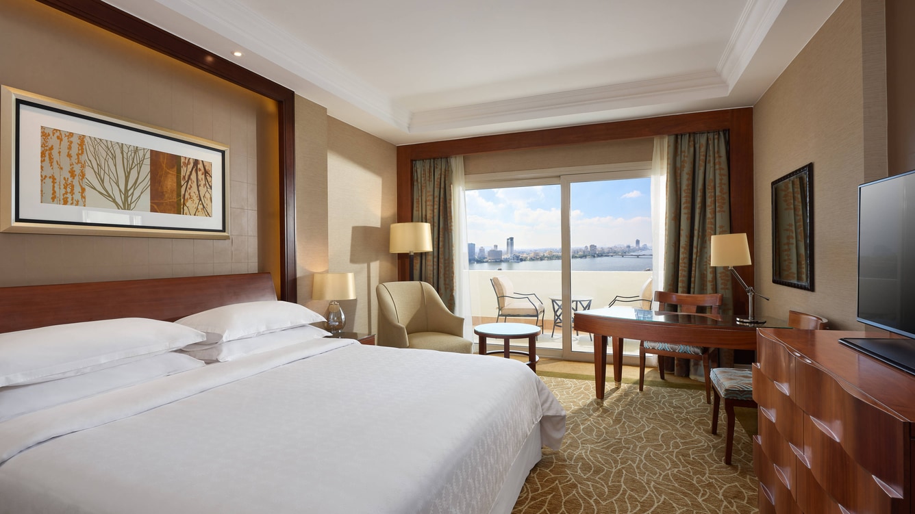 Double Partial Nile View Premium Guest Room with Balcony
