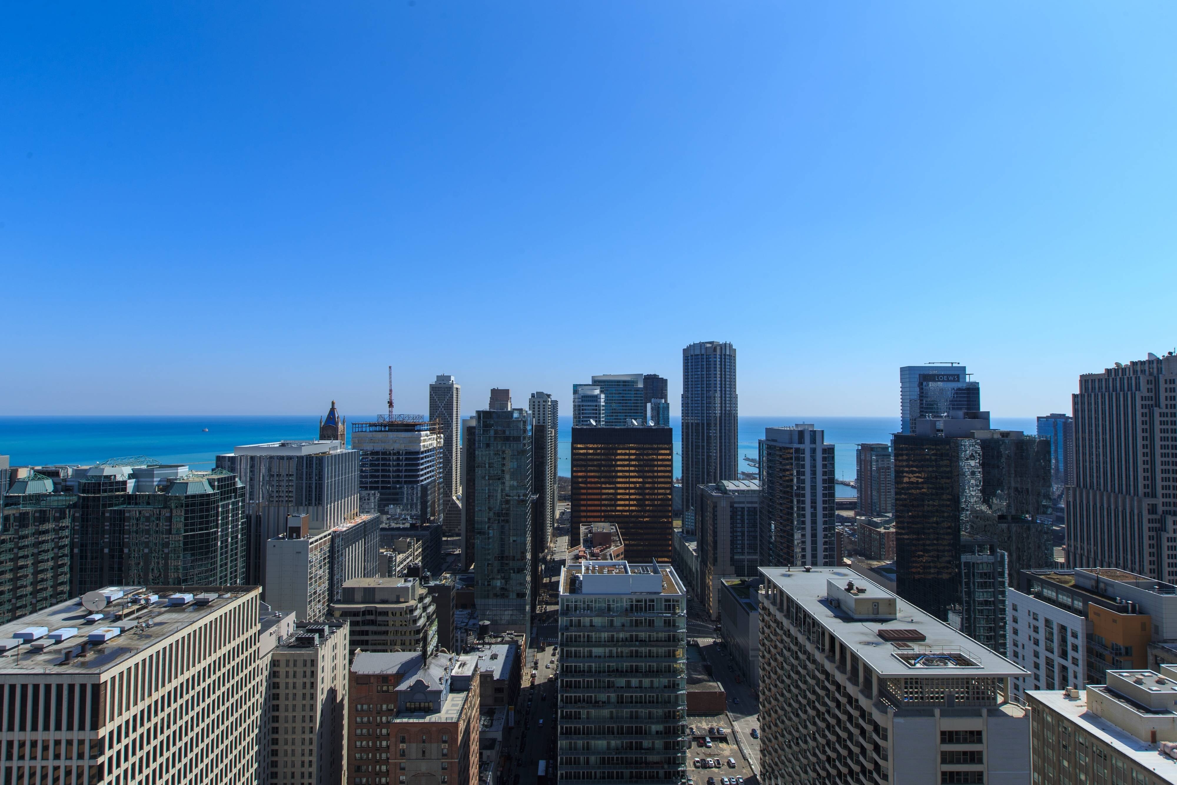 Downtown Chicago buildings