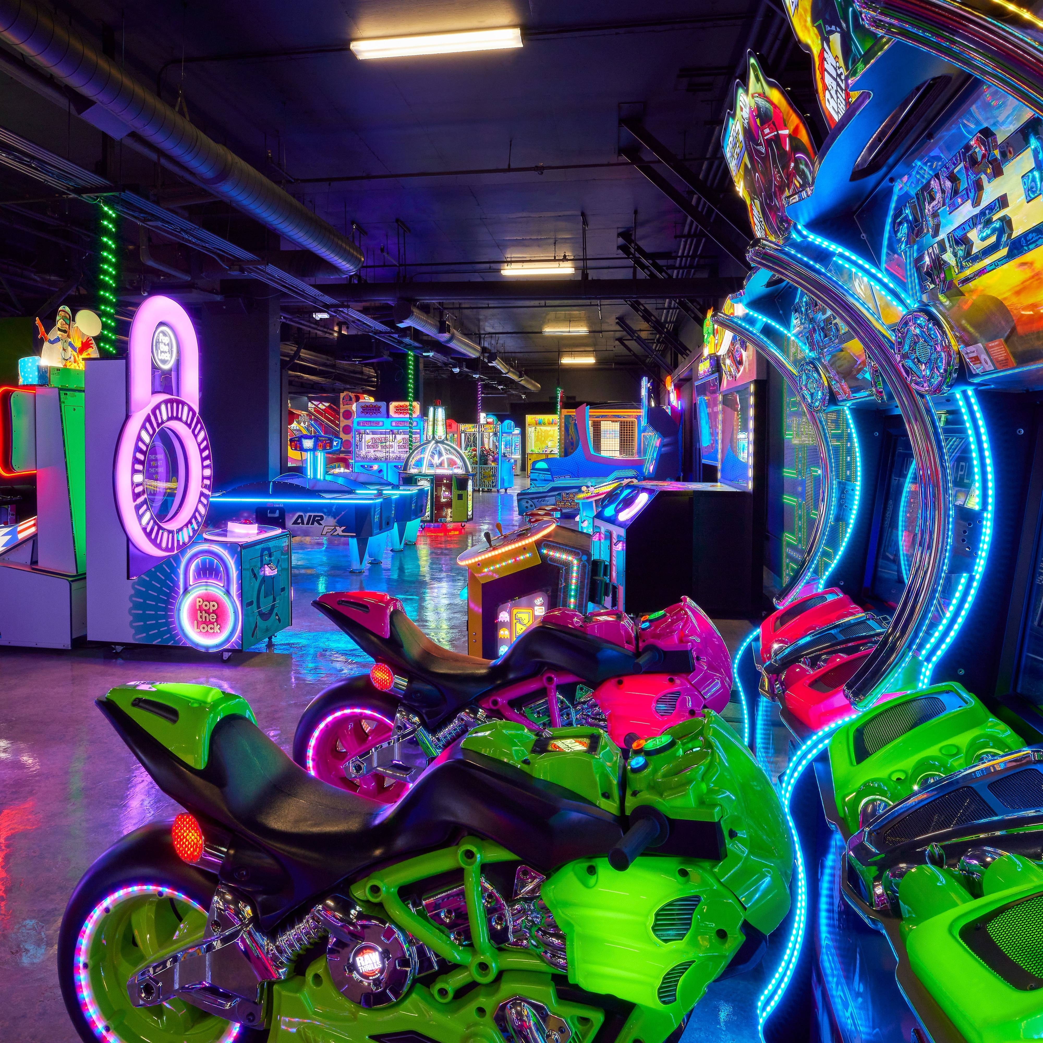 Entertainment zone games