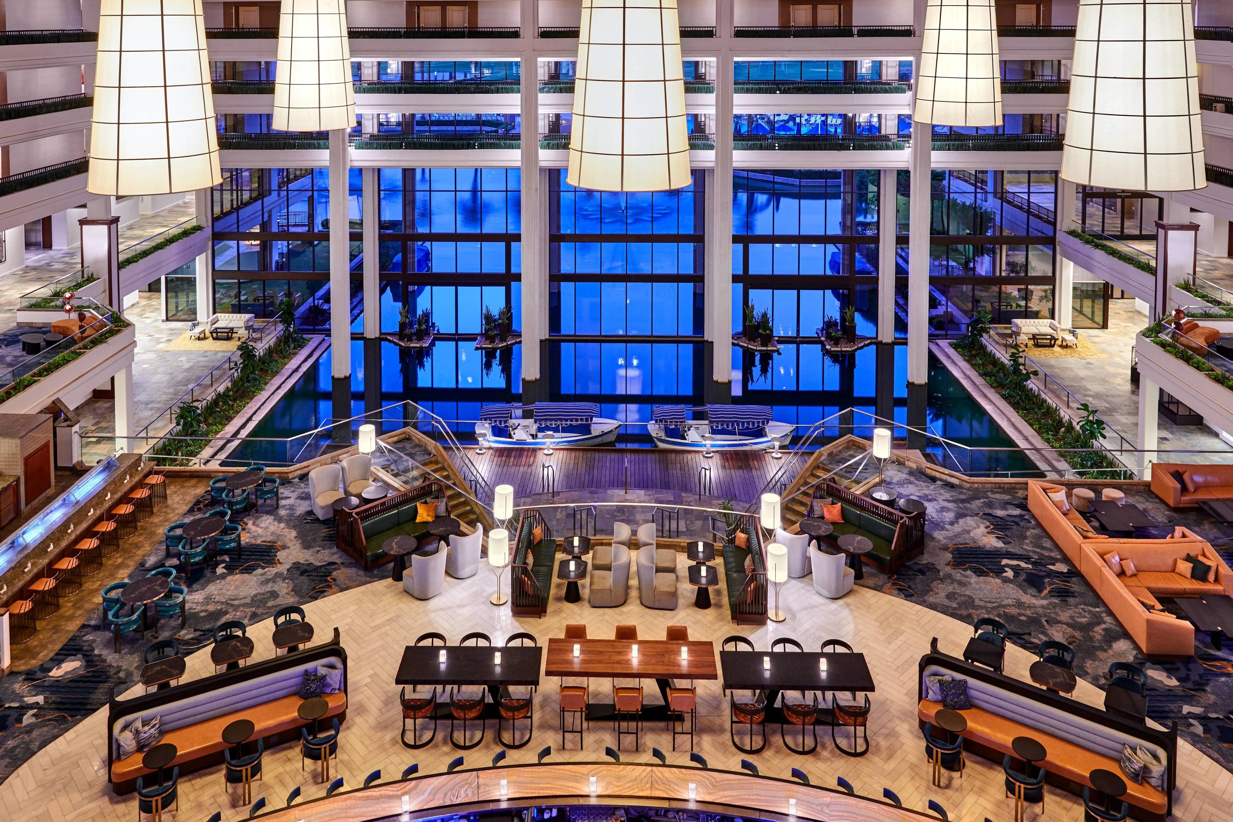 Resort lobby