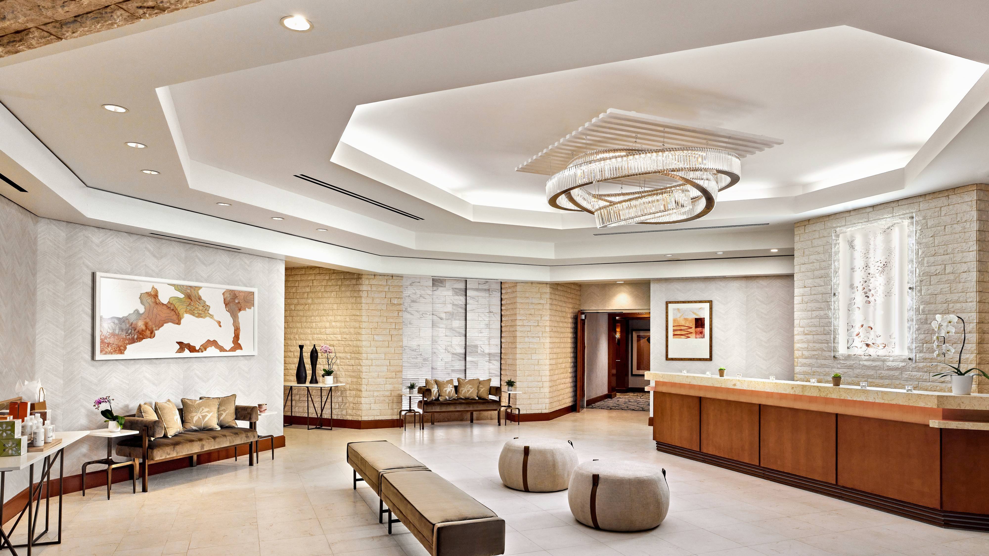 Luxury Spa lobby 