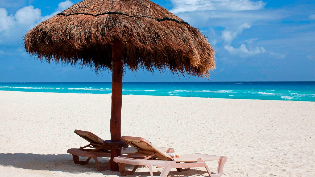 Beach Chairs & Palapa