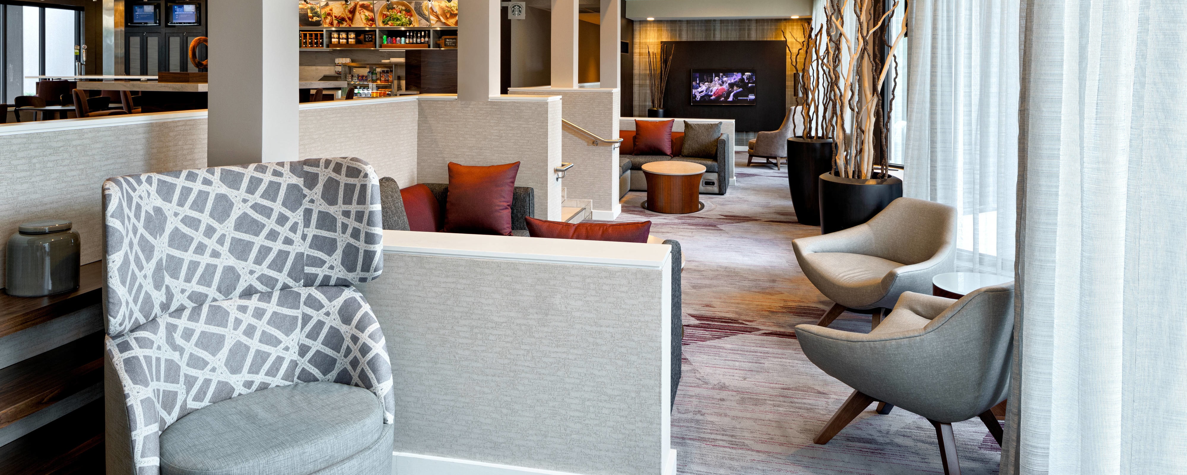 Lobby seating area