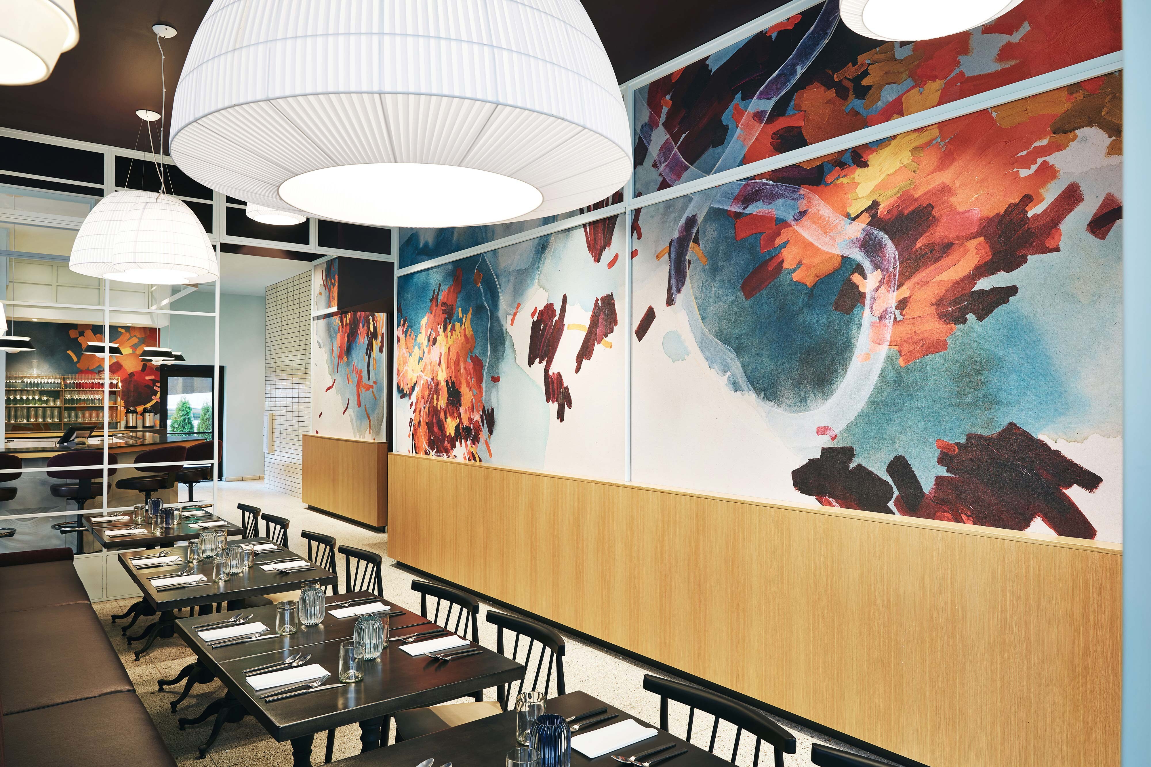 Khora Restaurant Seating