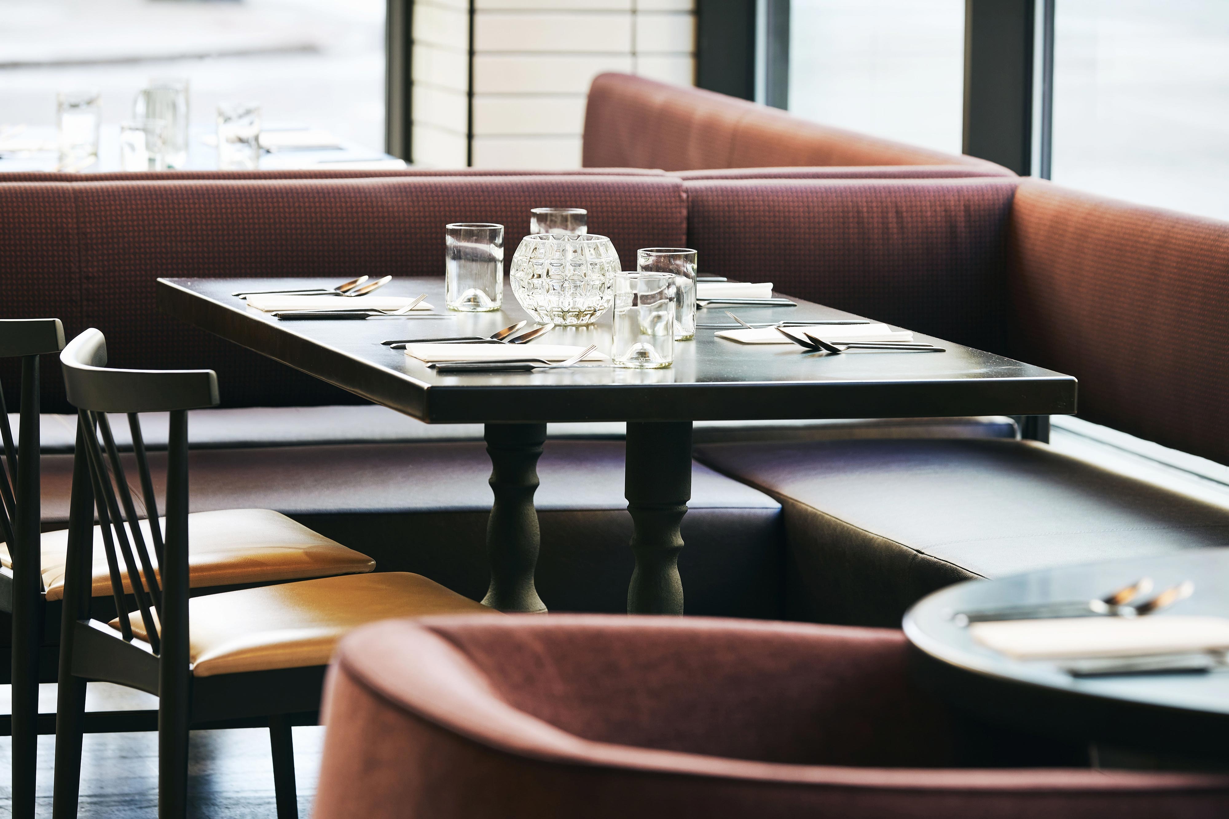 Khora Restaurant-Dining table details