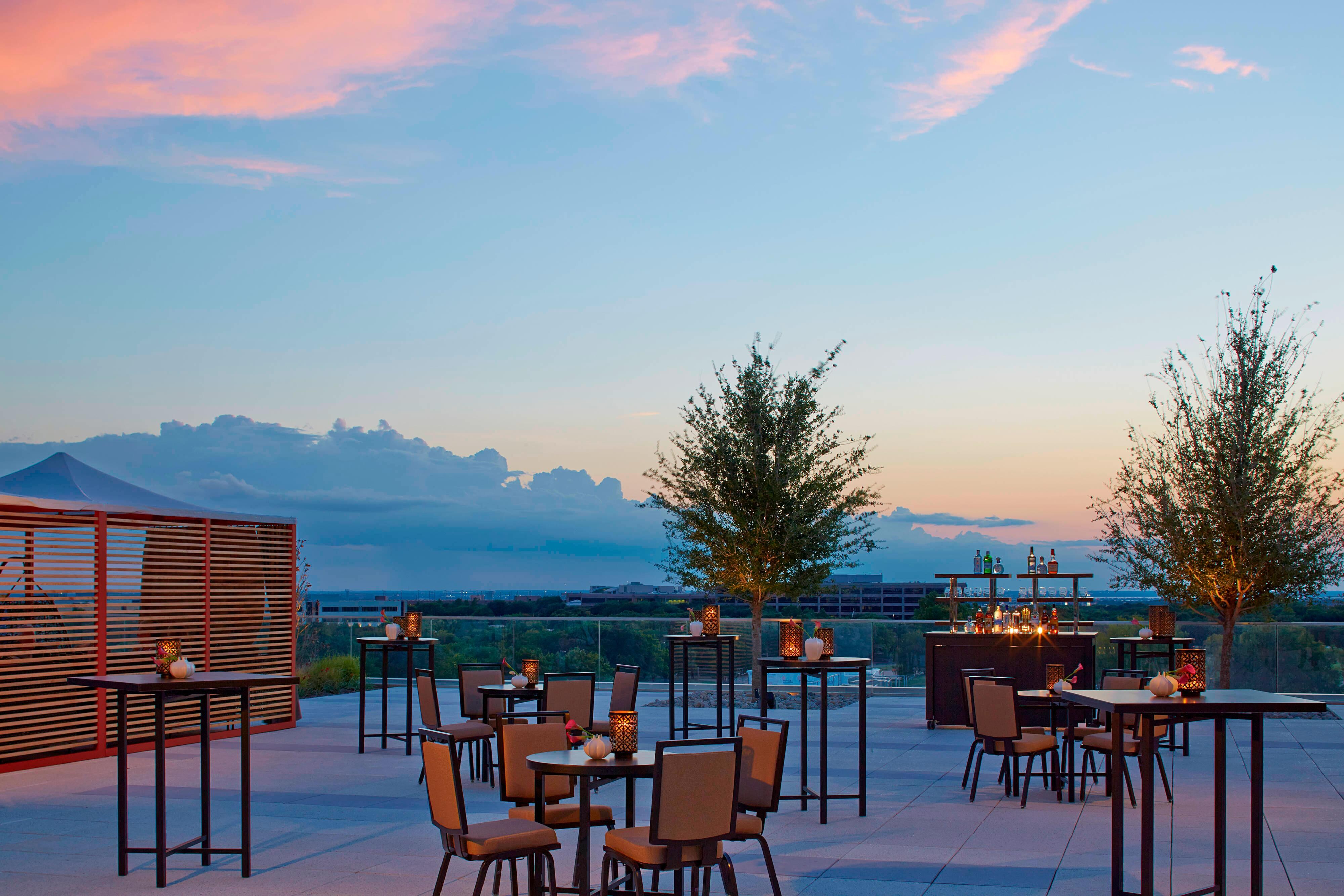 Outdoor pool deck 