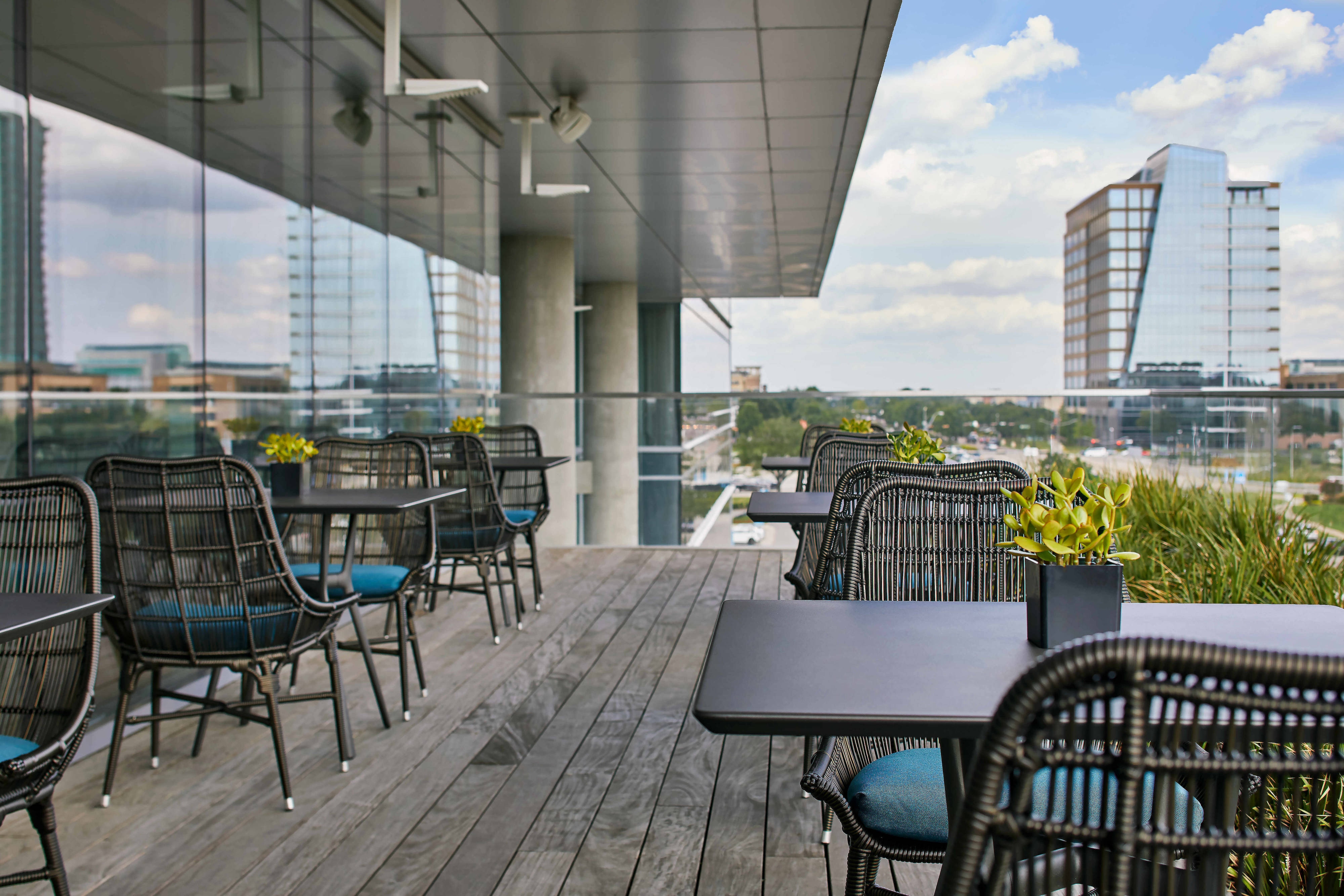 Lounge outdoor patio