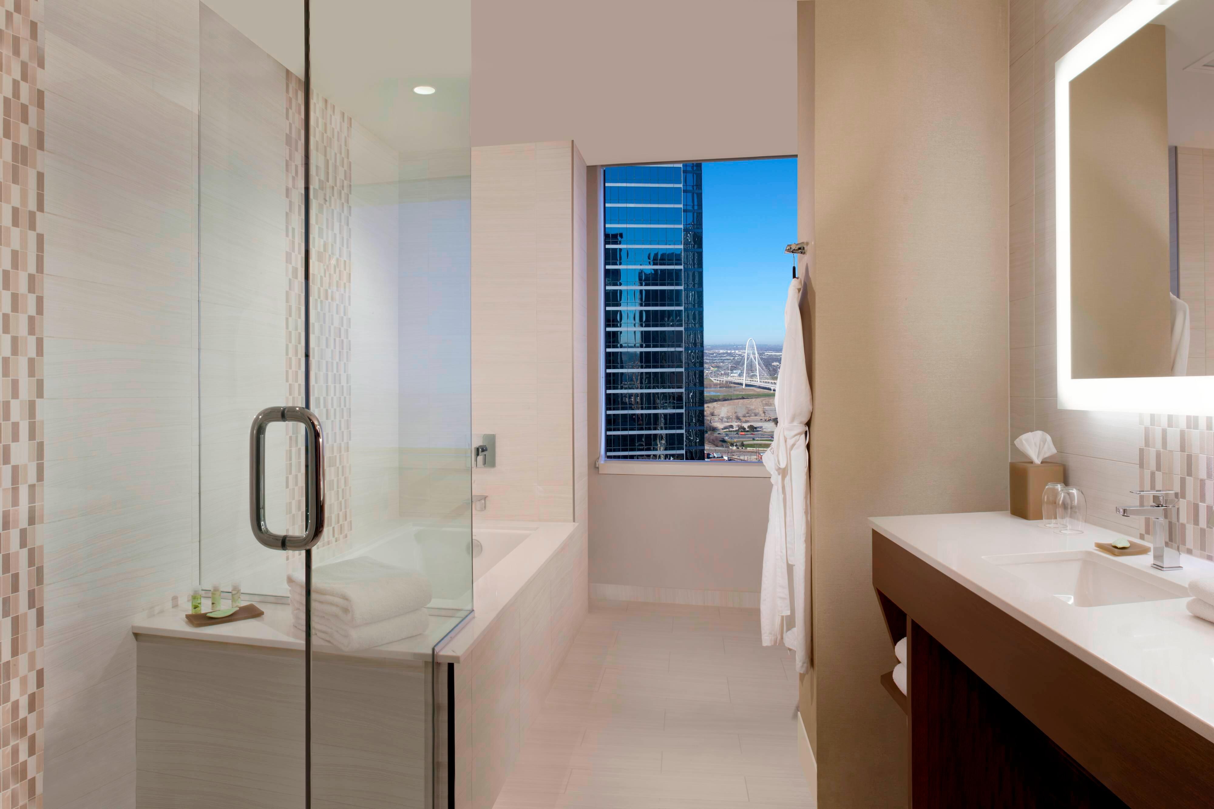 Guest suite bathroom