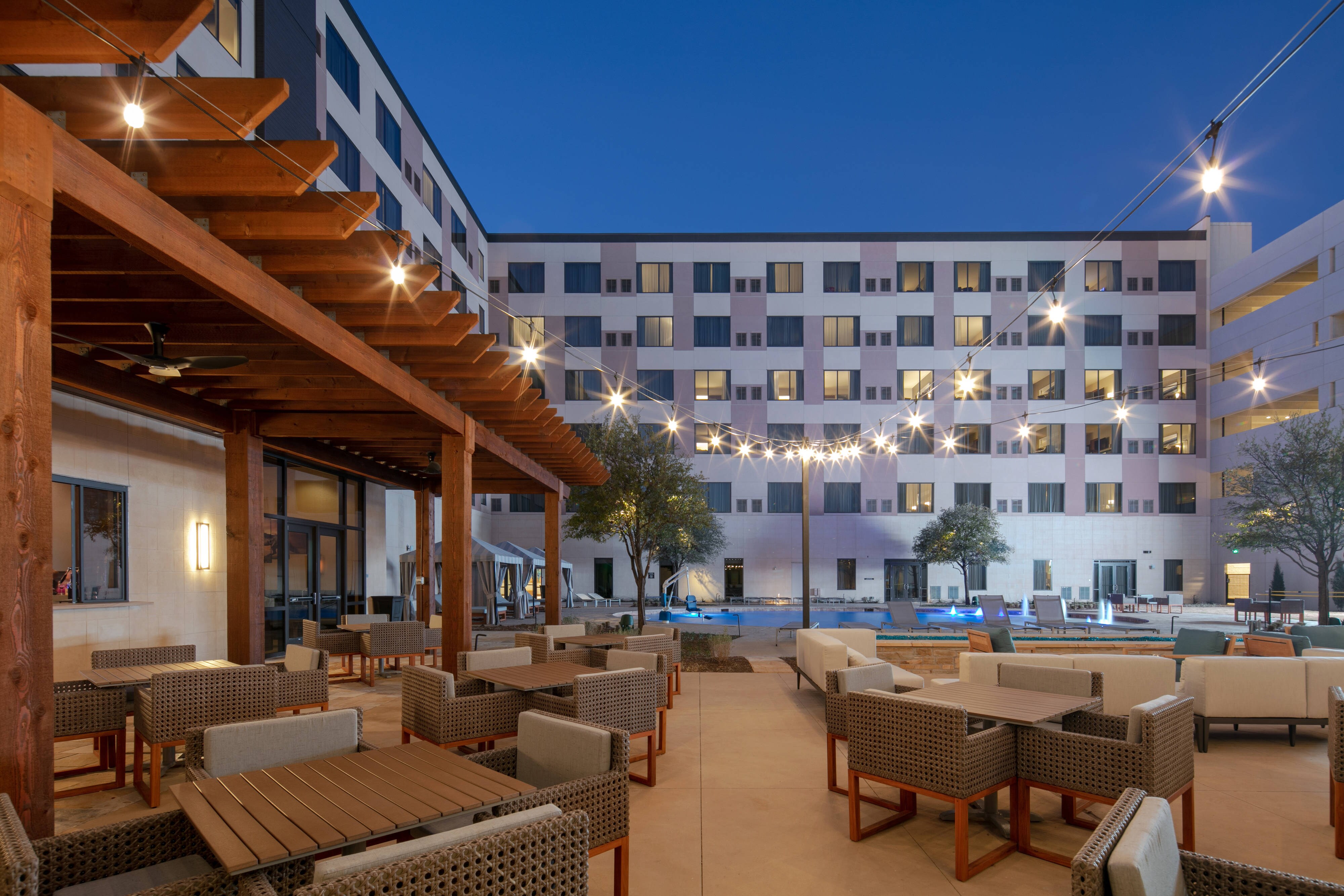 Outdoor terrace