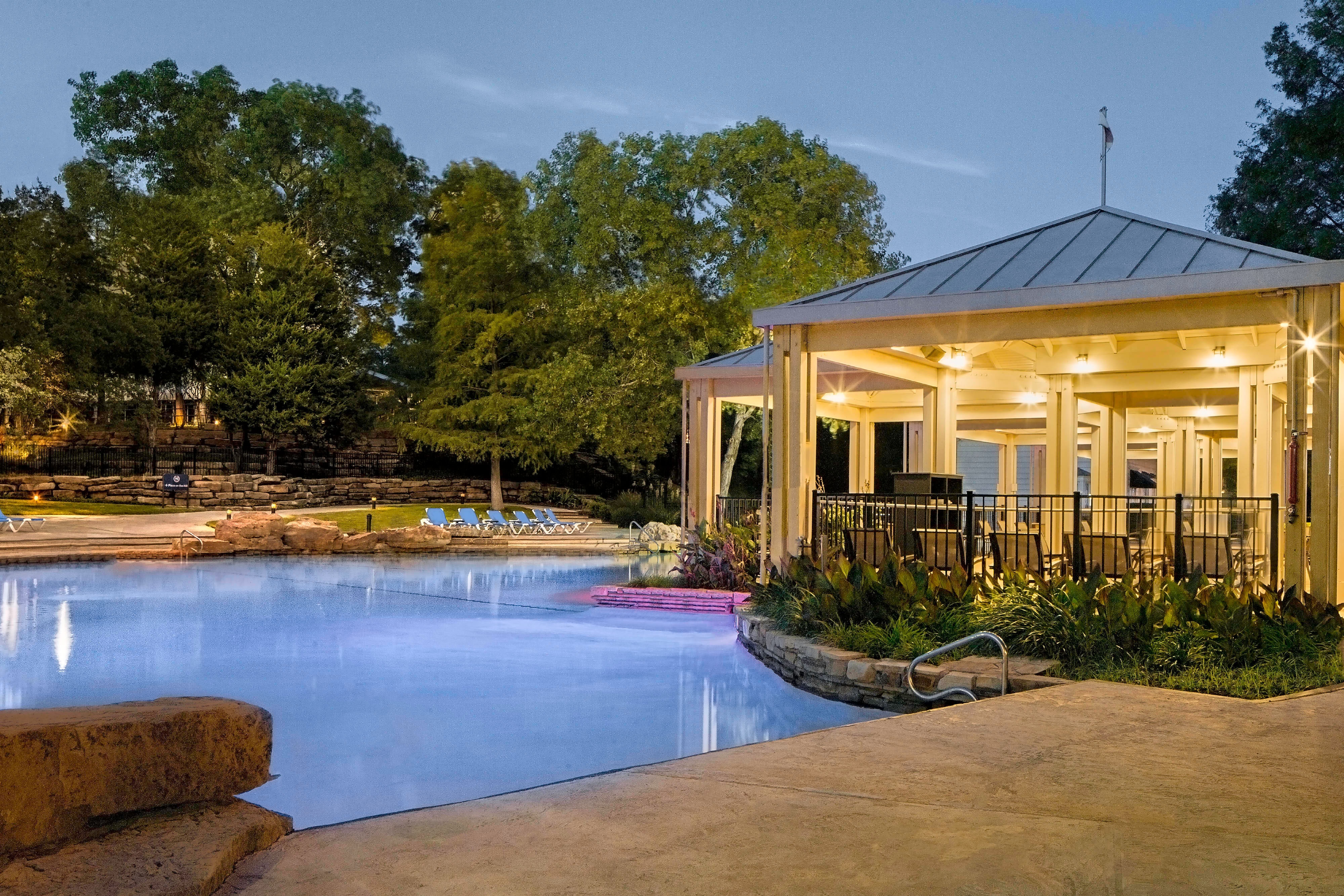 Outdoor swimming pool