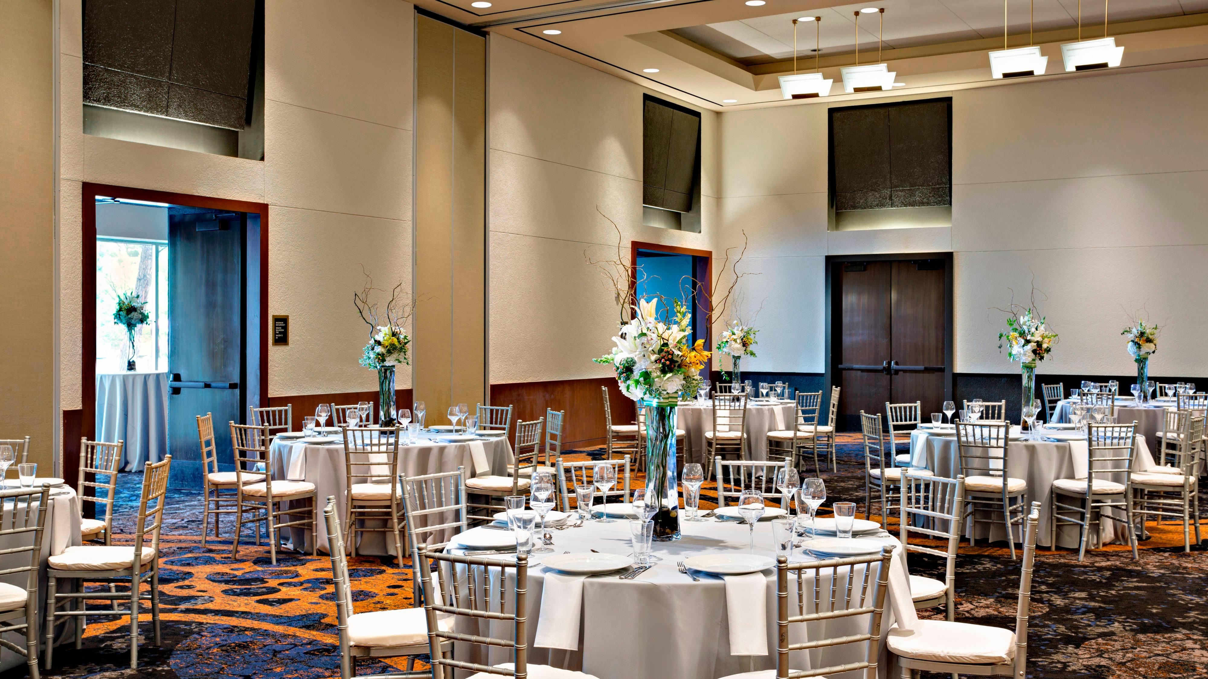 Ballroom social setup