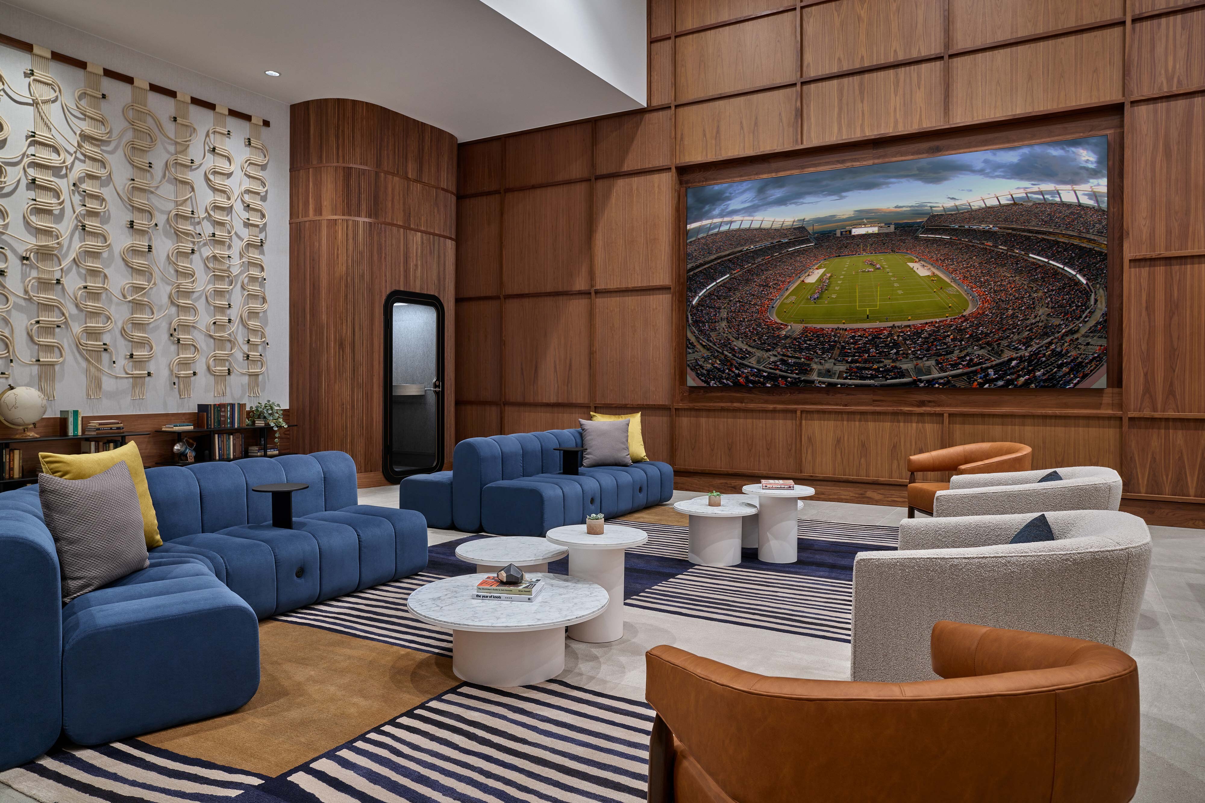 Commons Sitting Room with large TV