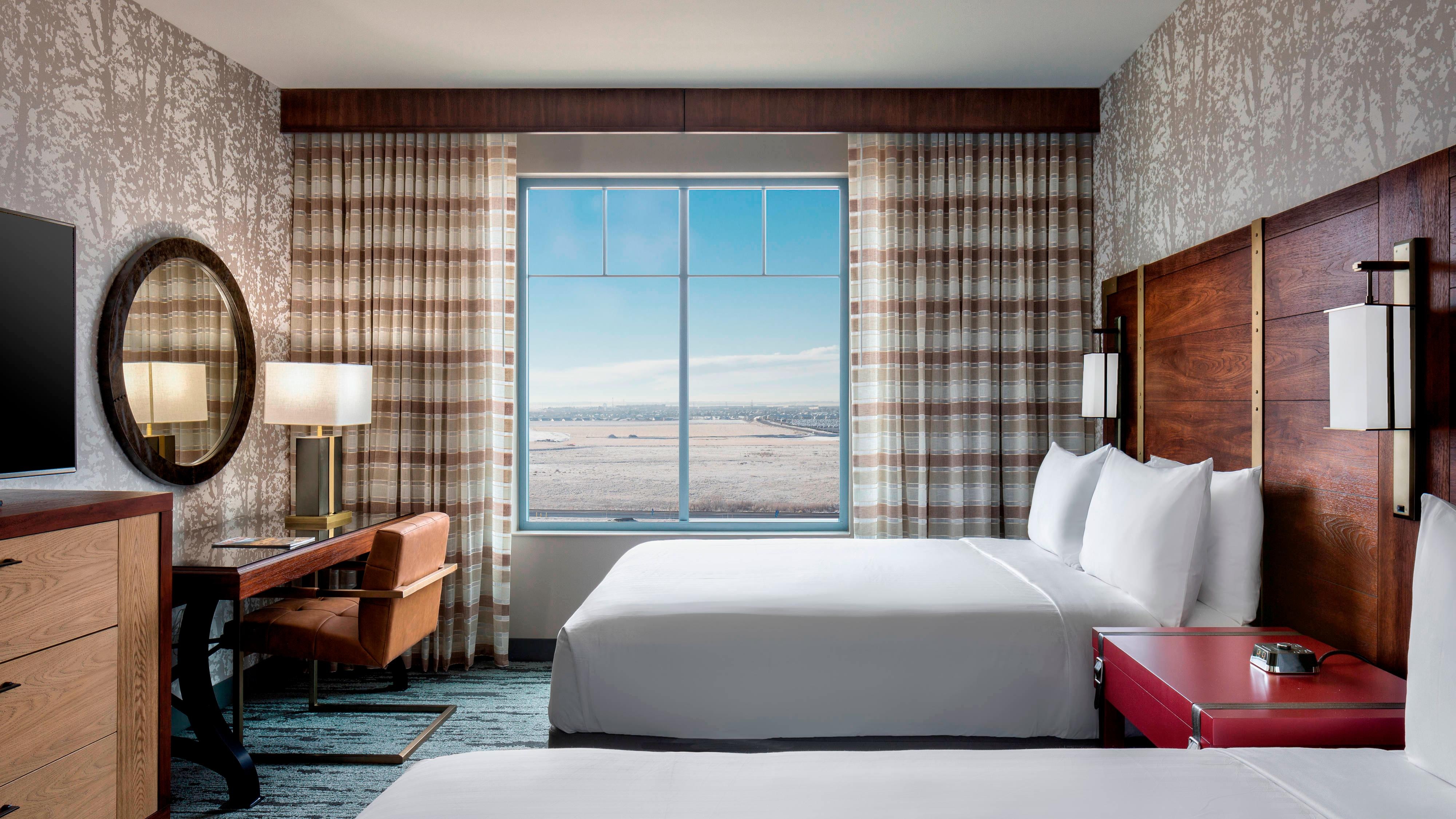 Guest room partial mountain view