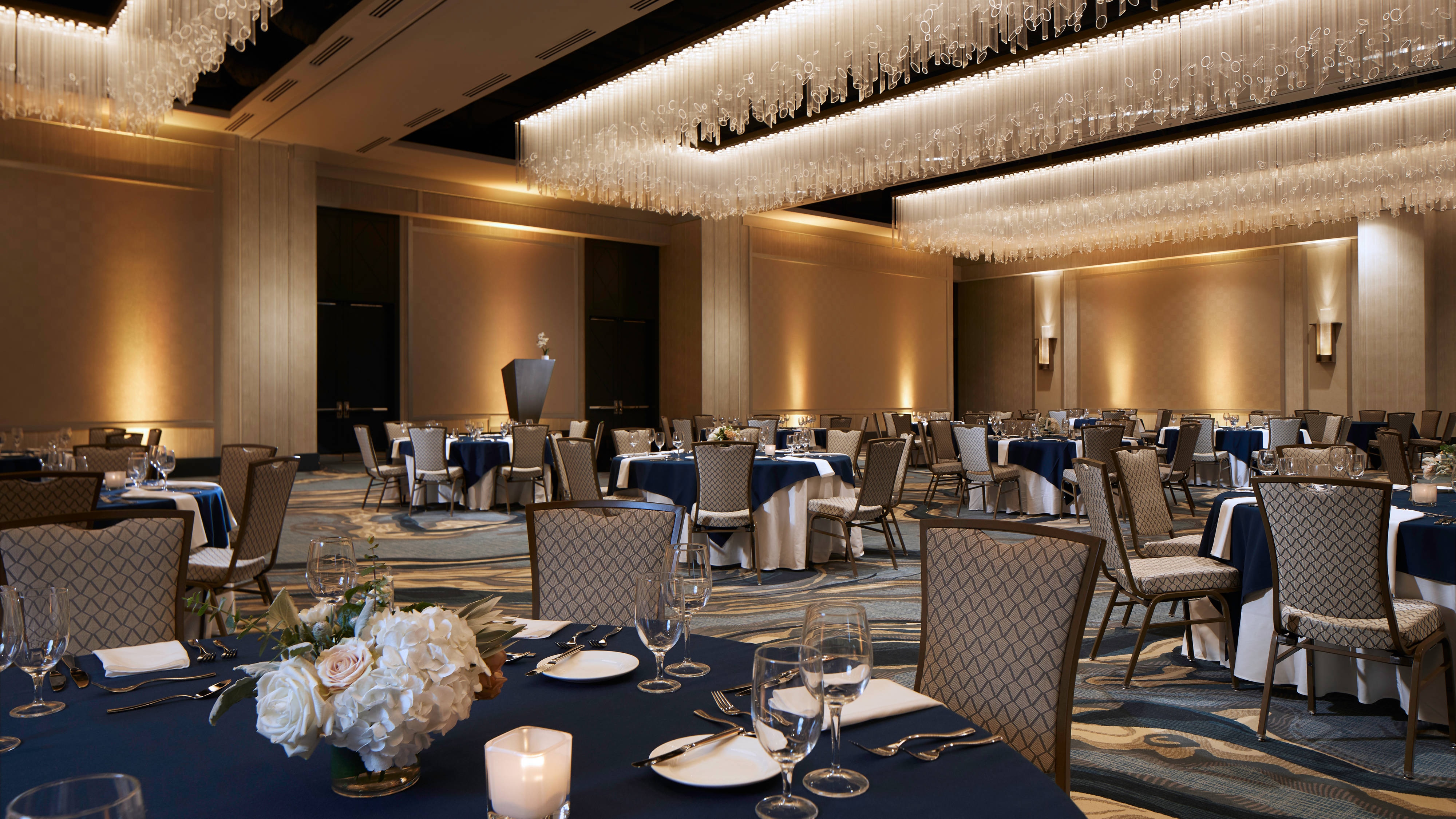 Ballroom table details