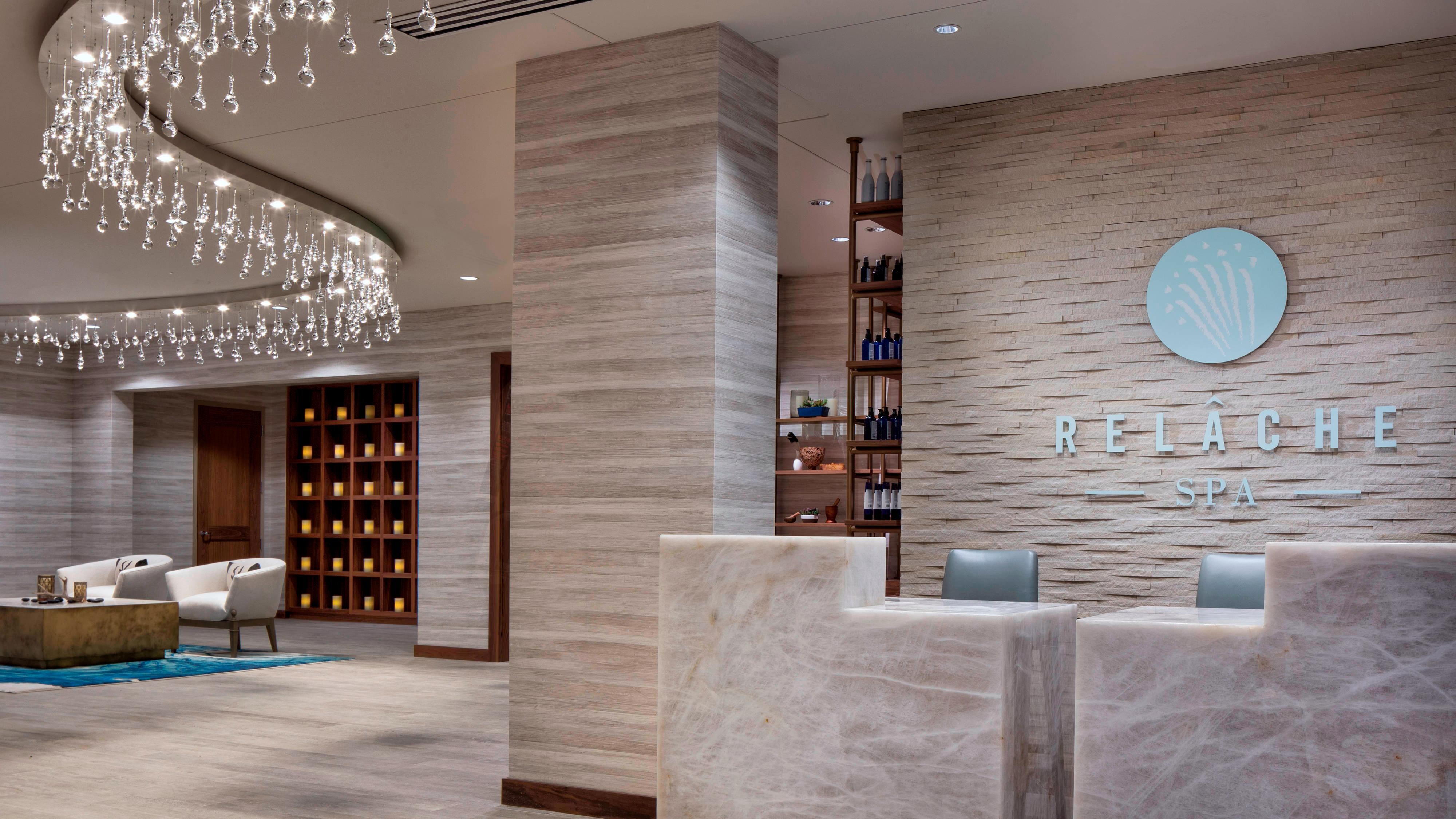 Spa entrance