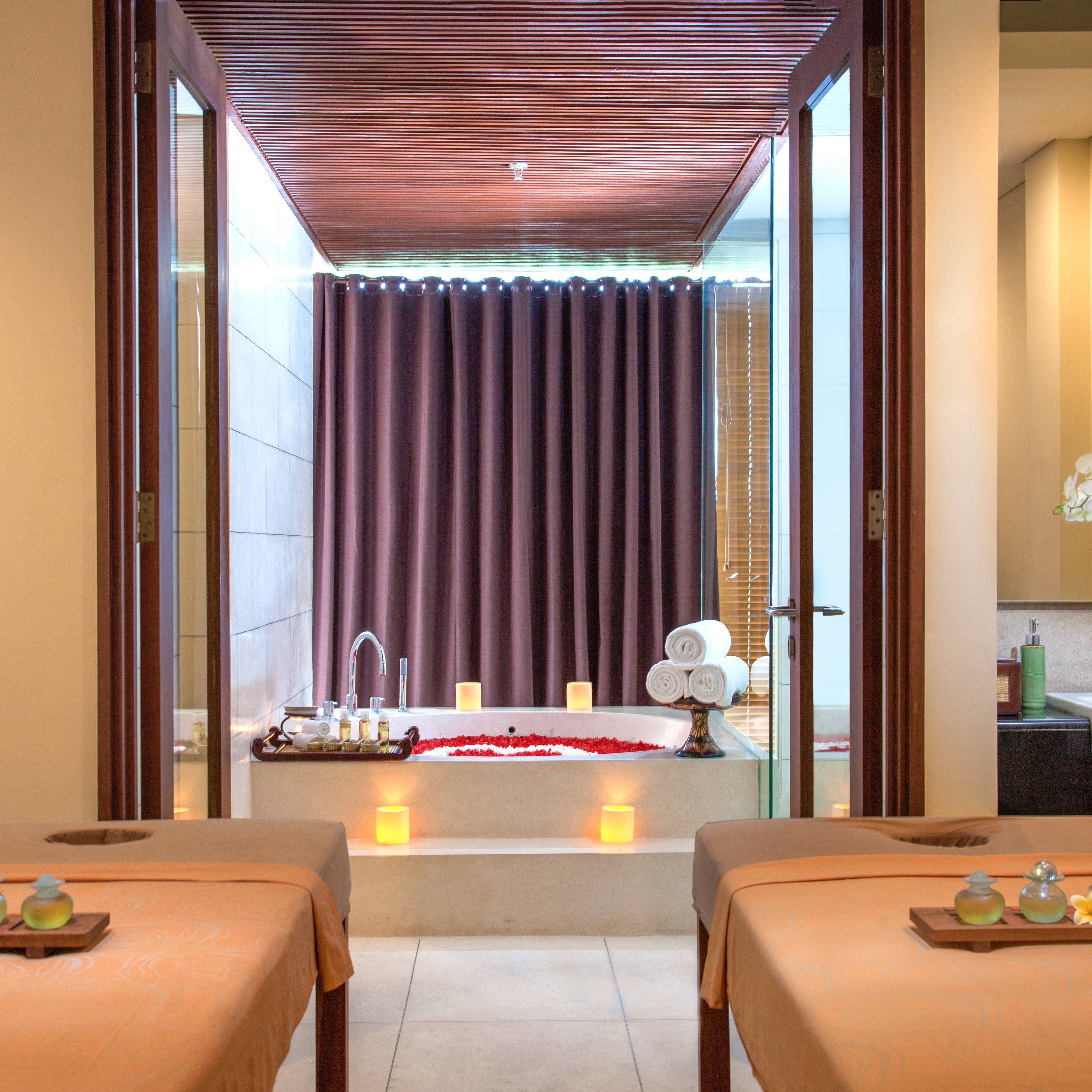 Sala trattamenti del Courtyard Spa