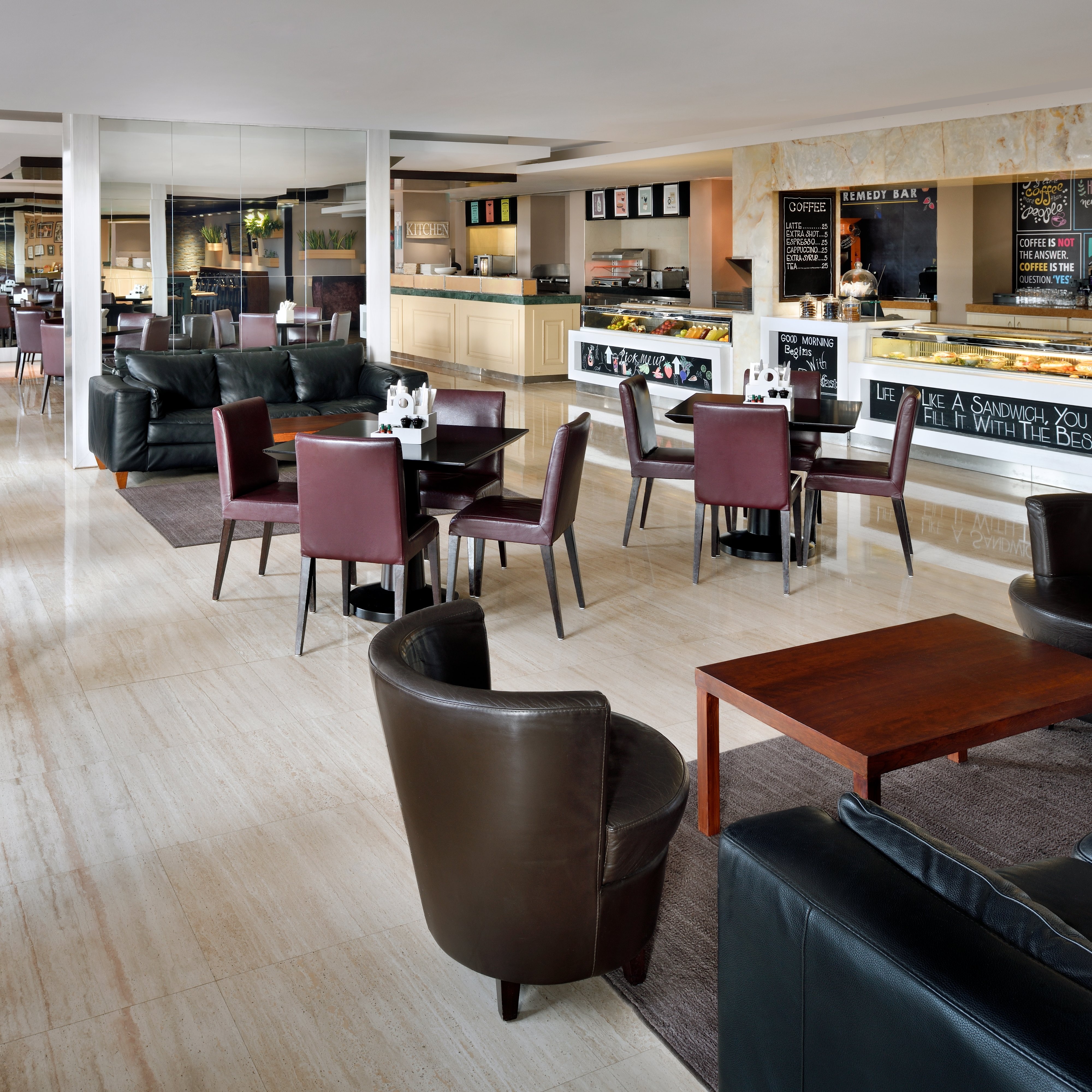 레스토랑의 다이닝 룸