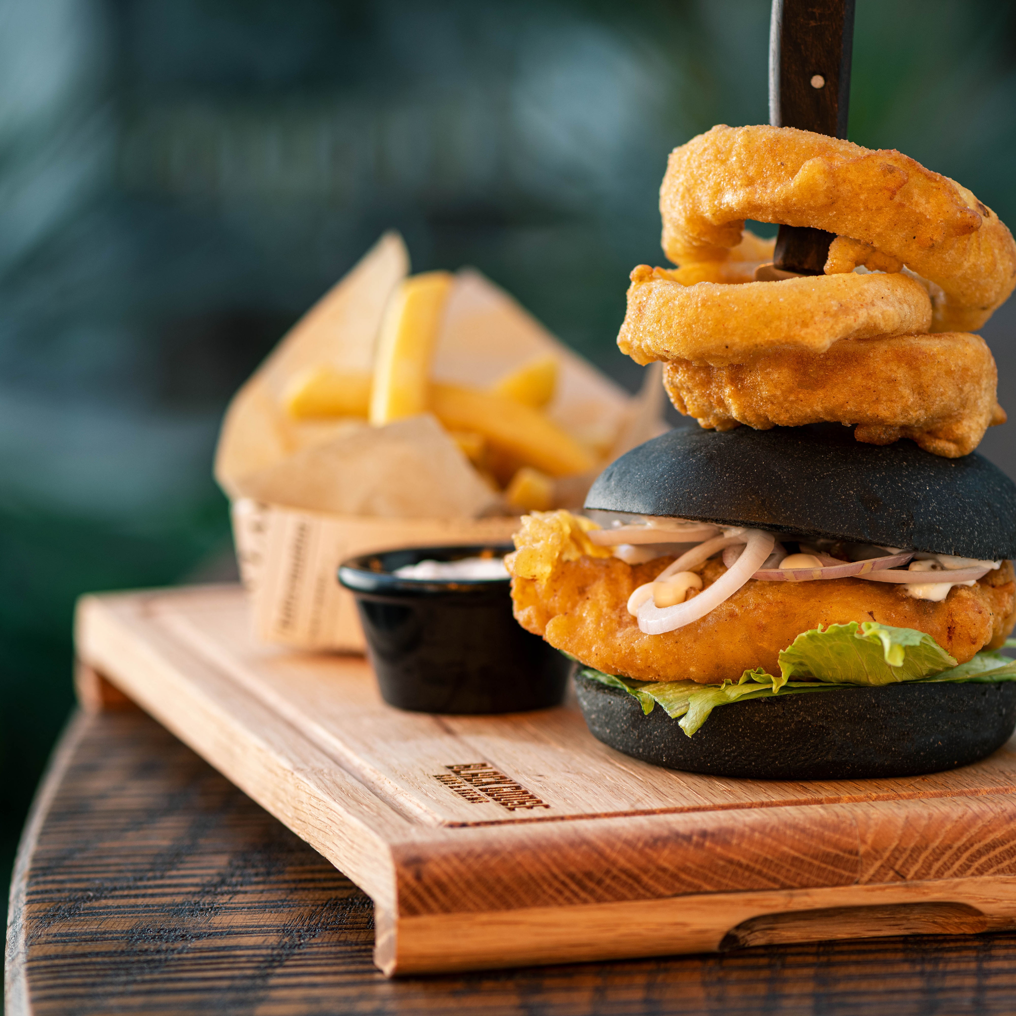 Black Goose Buns & Brews - Fish Burger