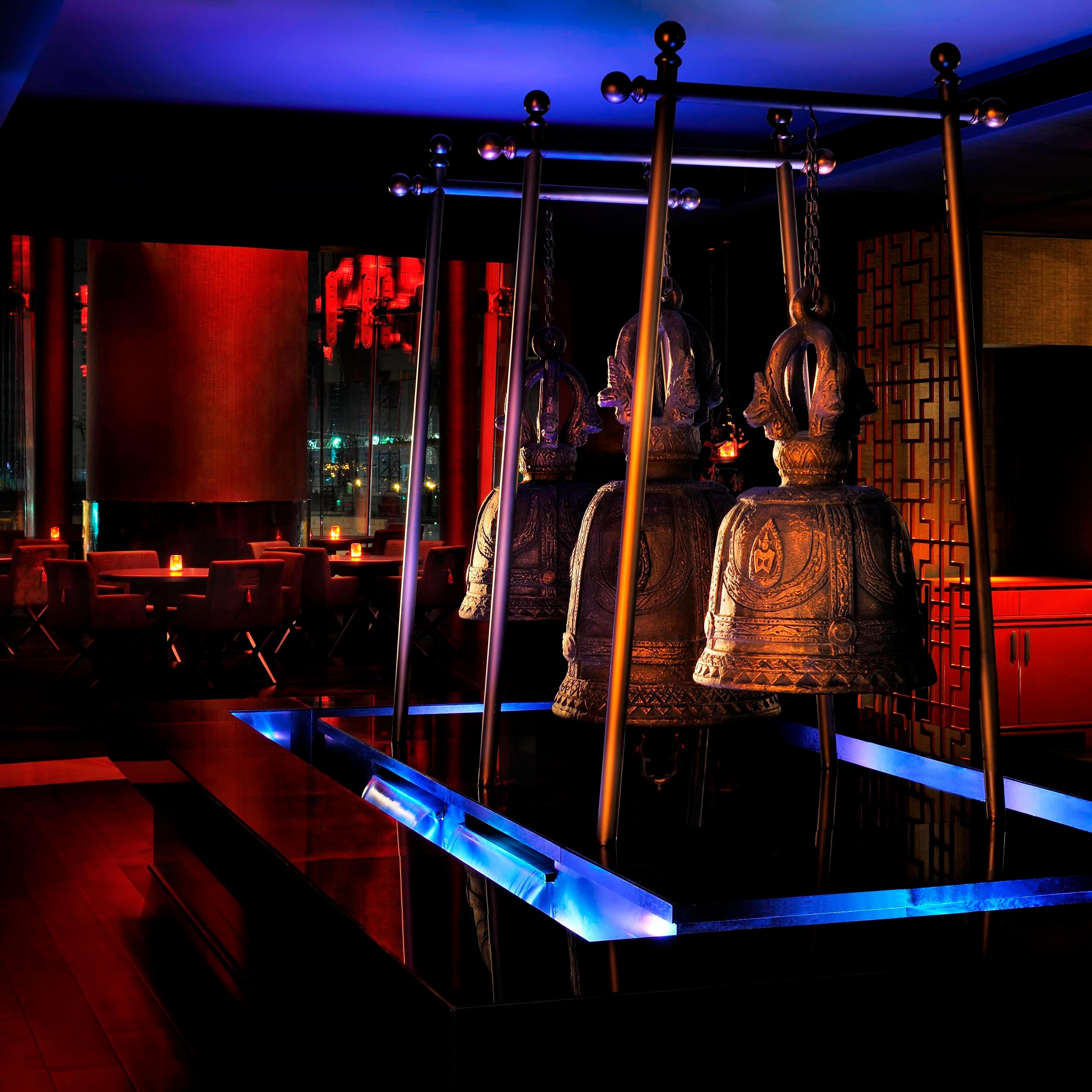 تفاصيل ديكور المطعم