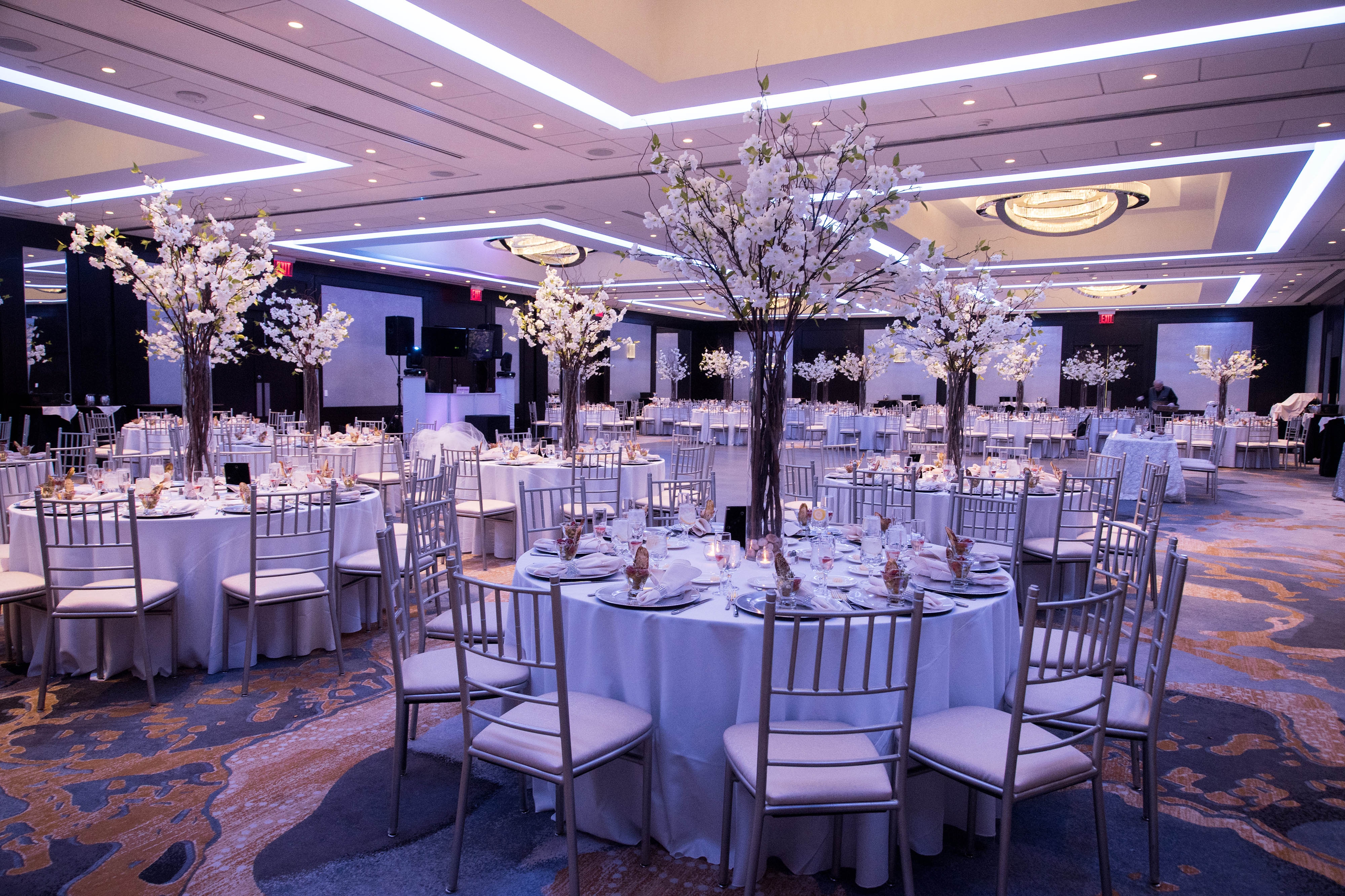 Ballroom wedding