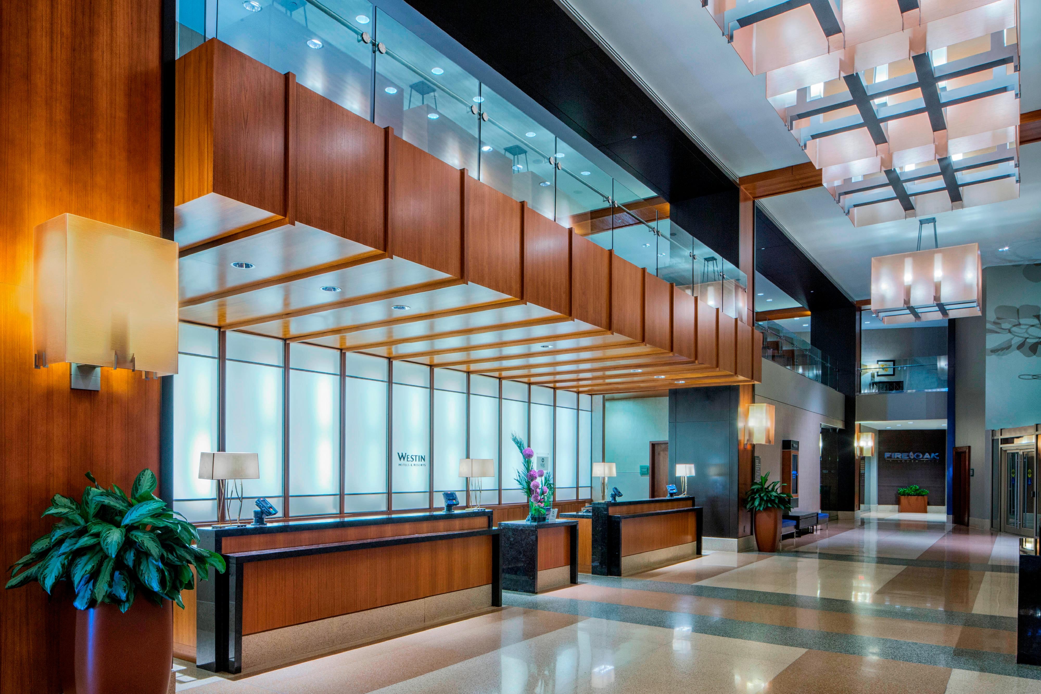 Lobby front desk