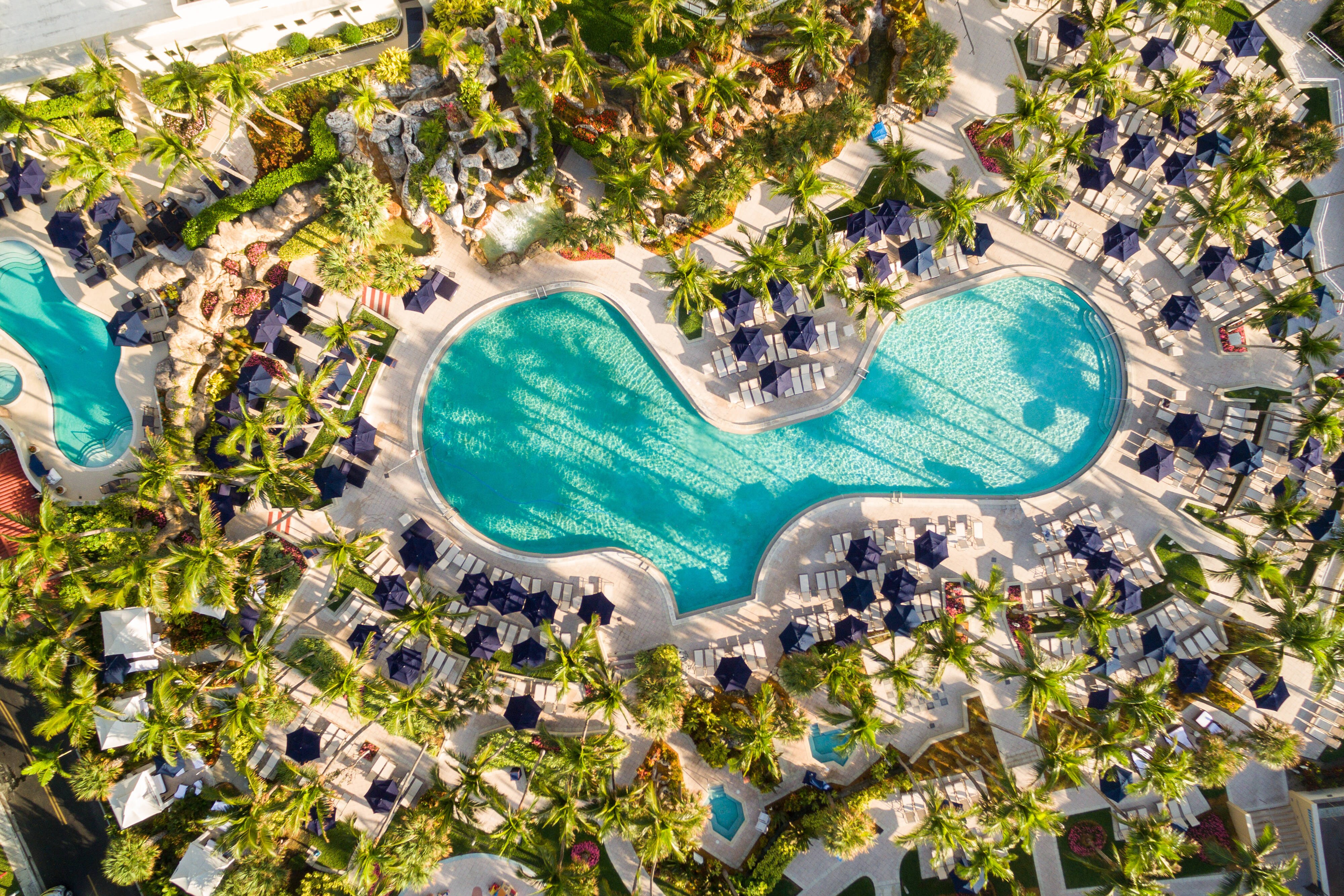 Outdoor swimming pools