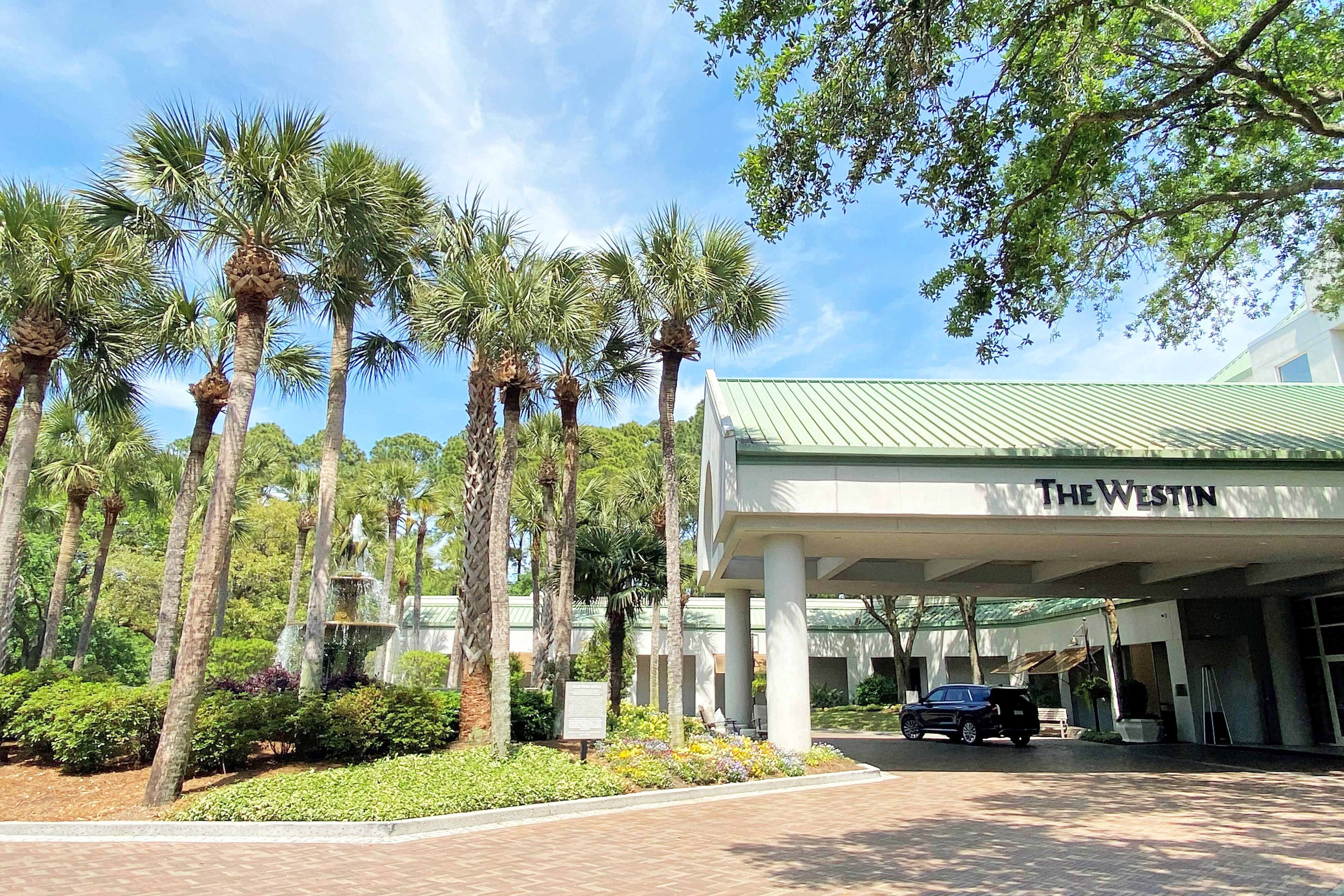 Front drive entrance