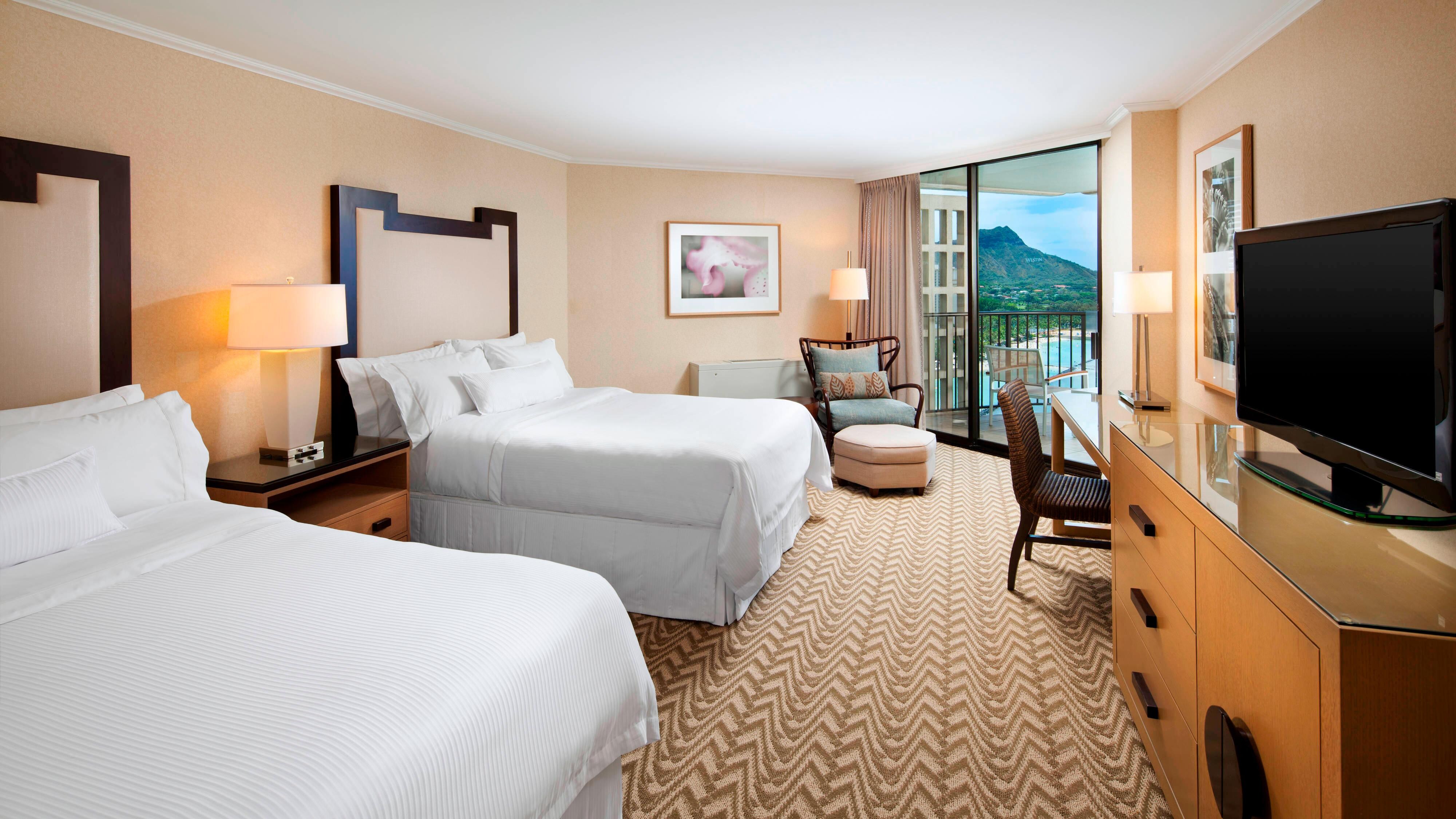 Guest room with two beds