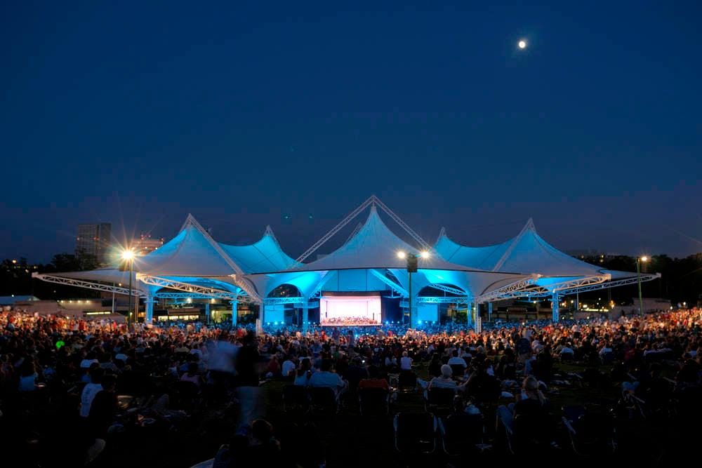 Outdoor pavilion
