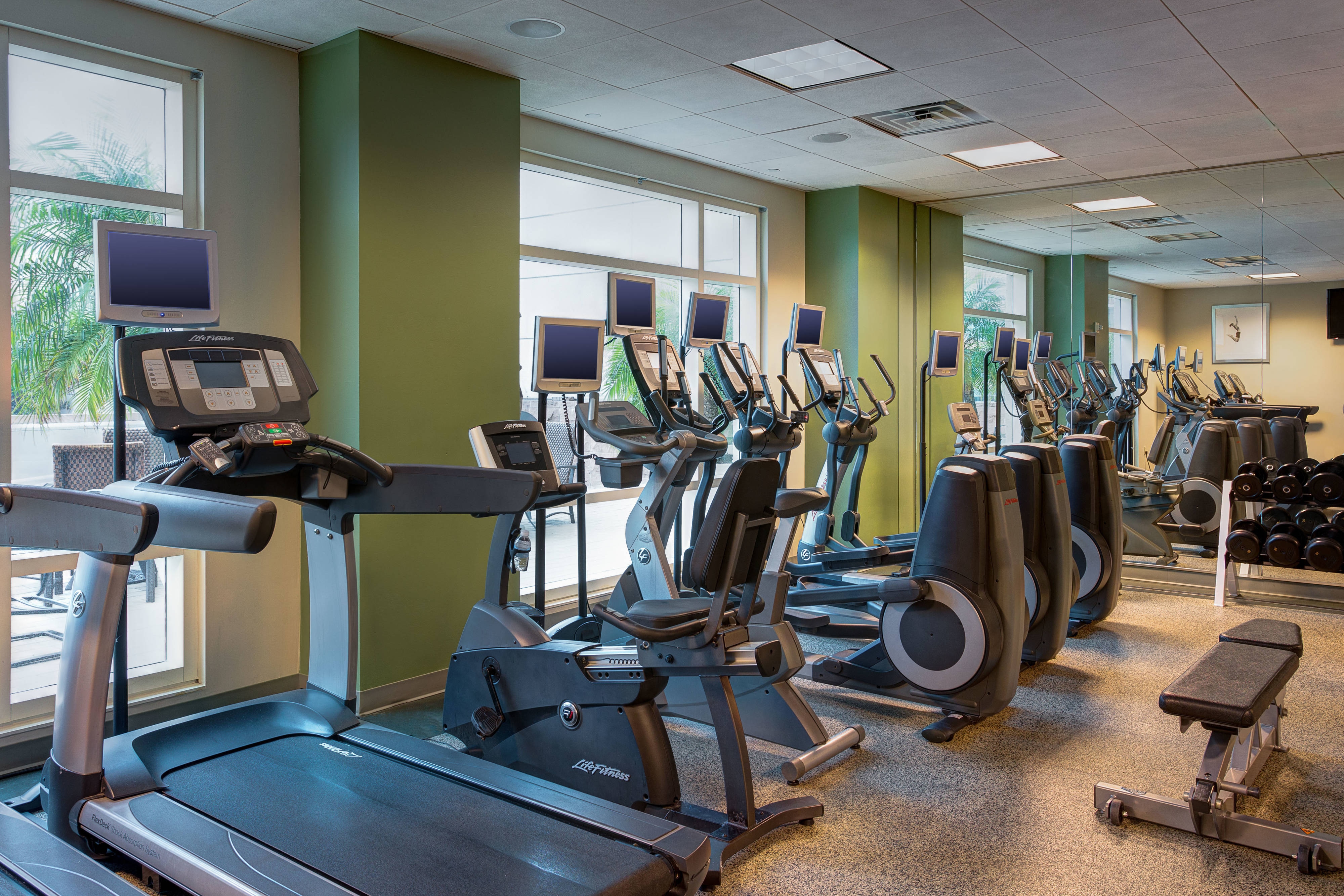 Fitness treadmills