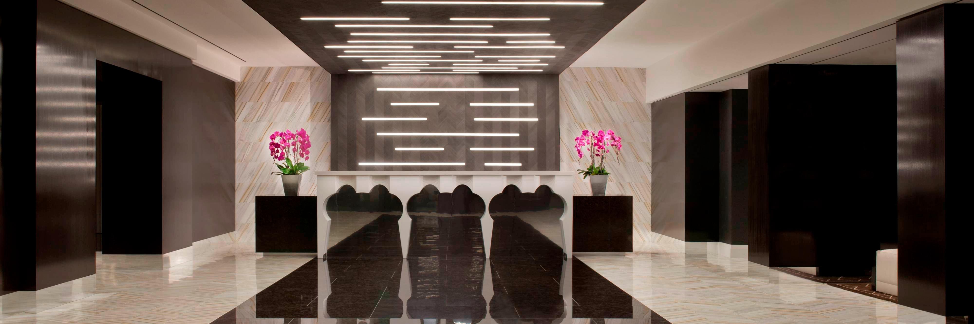 Hotel front desk