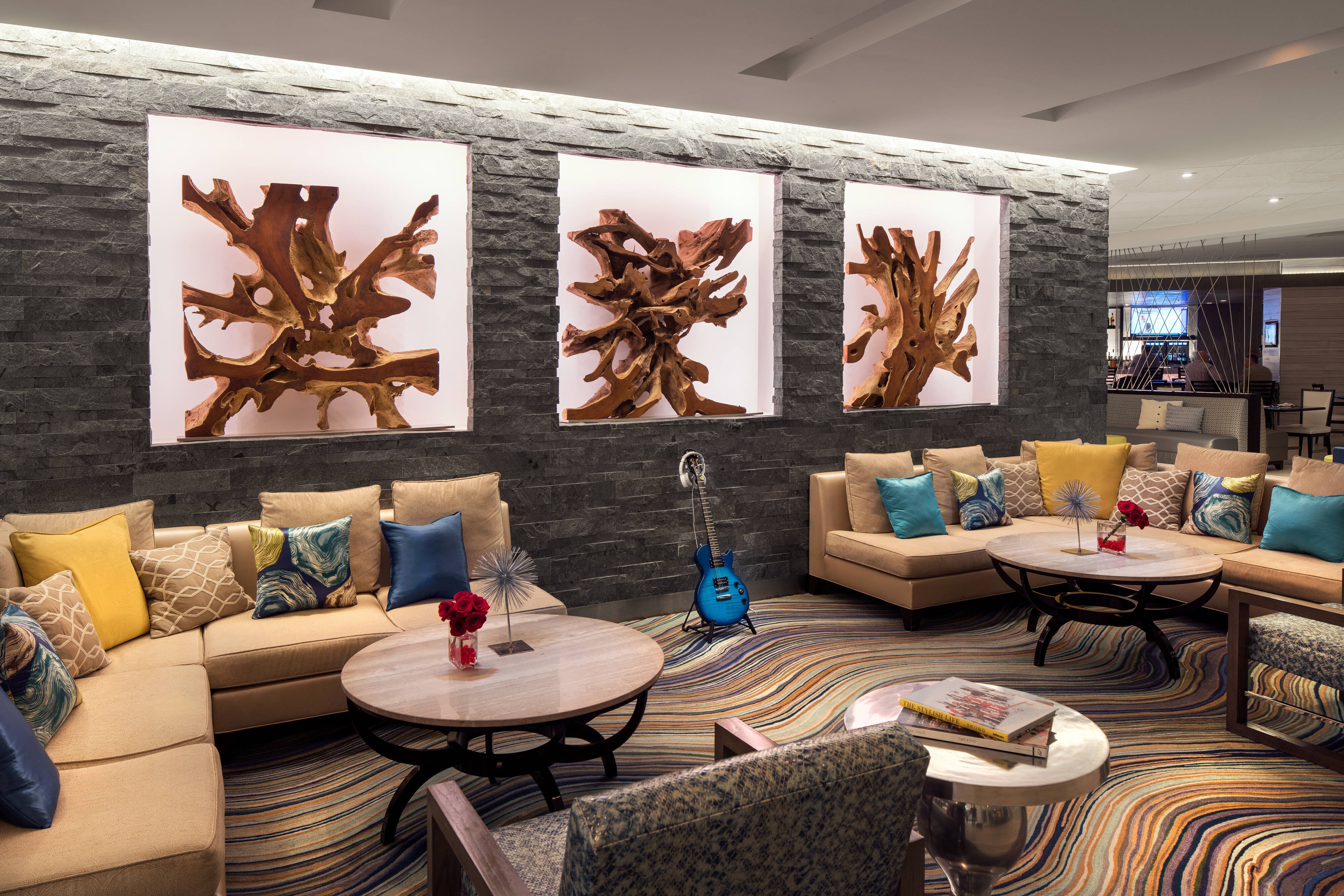 Hotel lobby