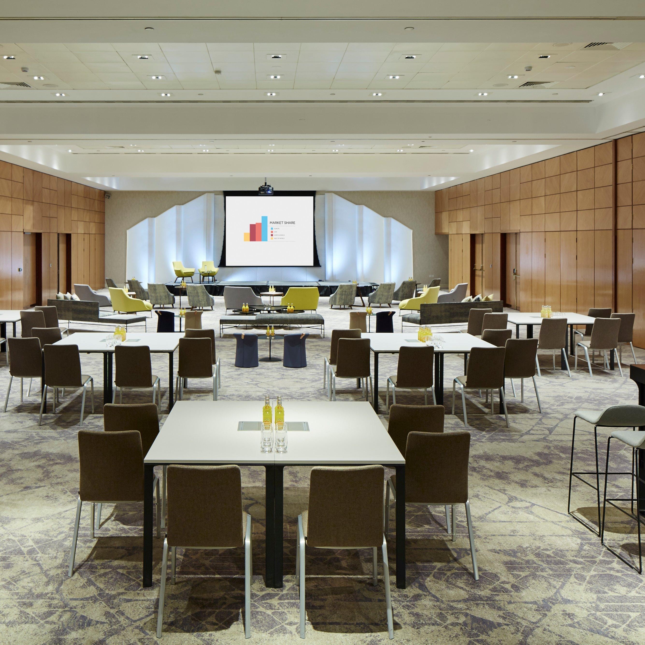 Salle de réunion Lindbergh Suite, configuration salle de banquet