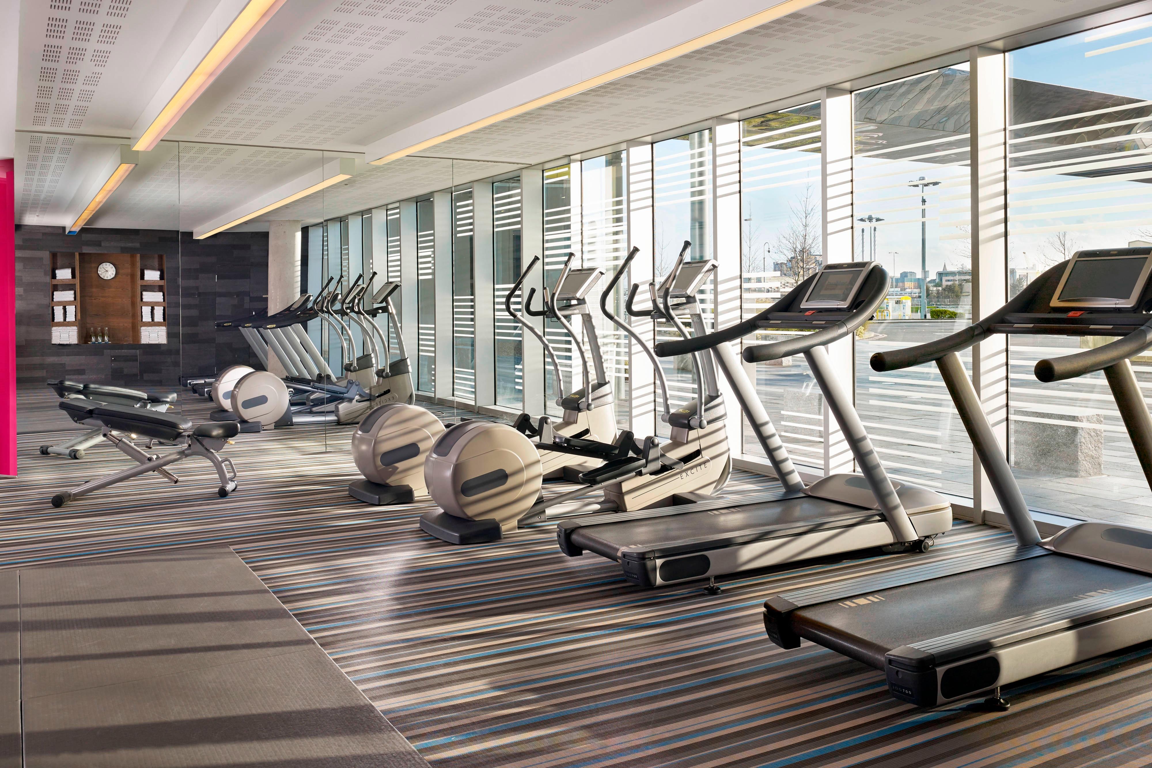 Hotel fitness center