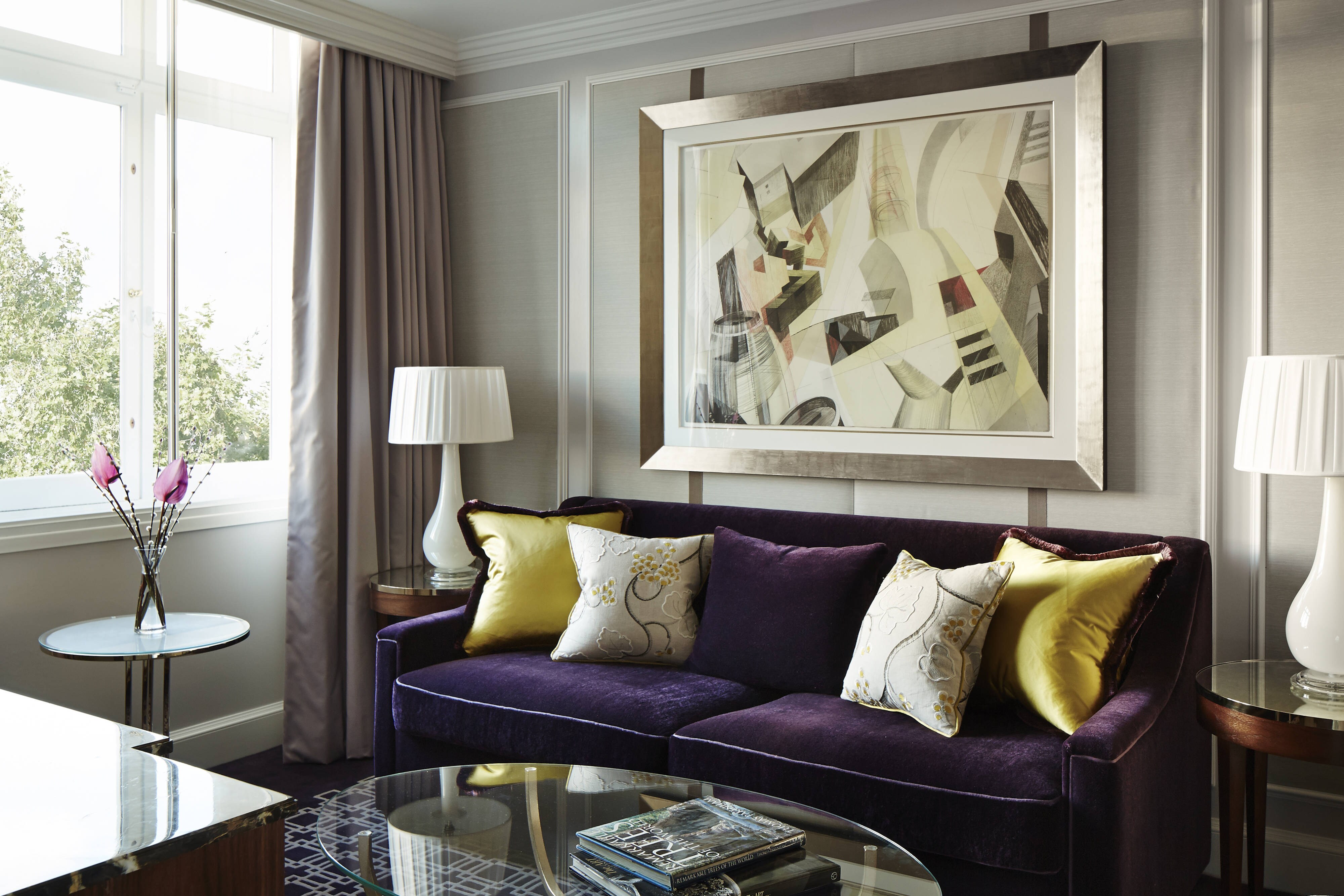 Guest suite sofa