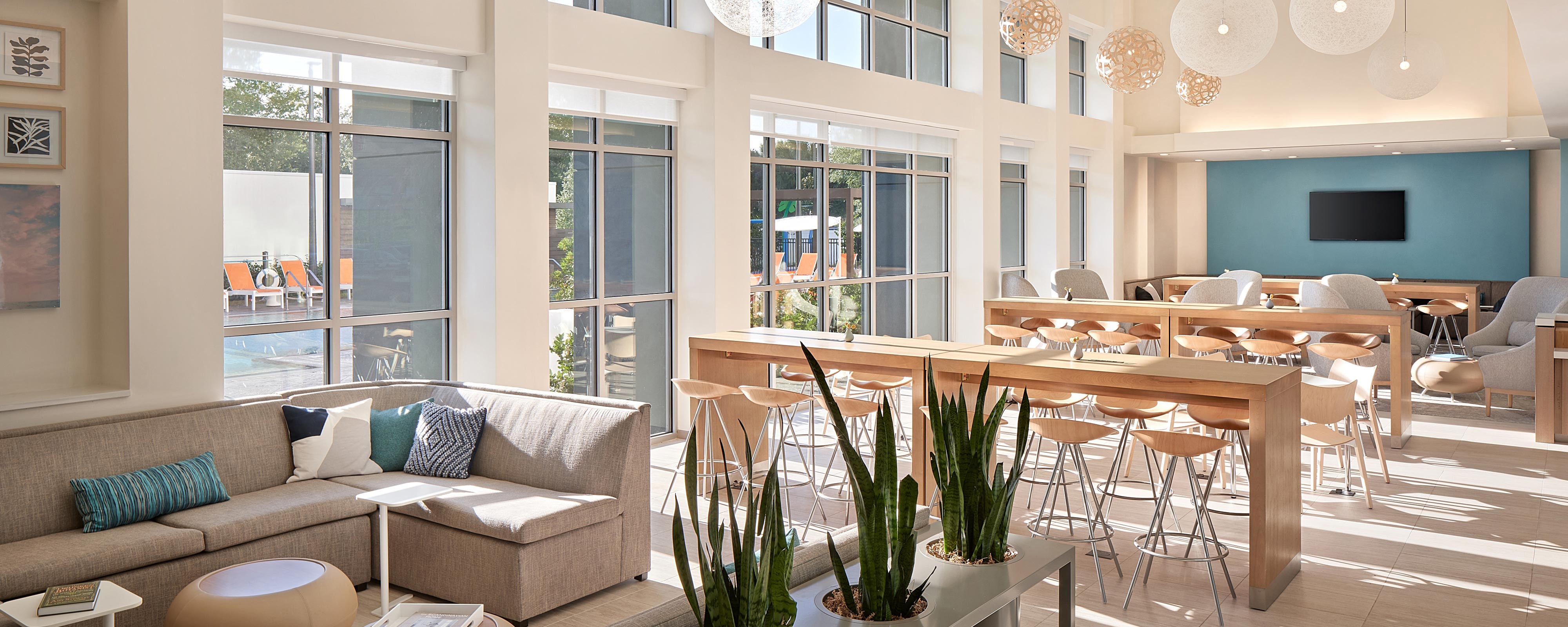 Hotel lobby