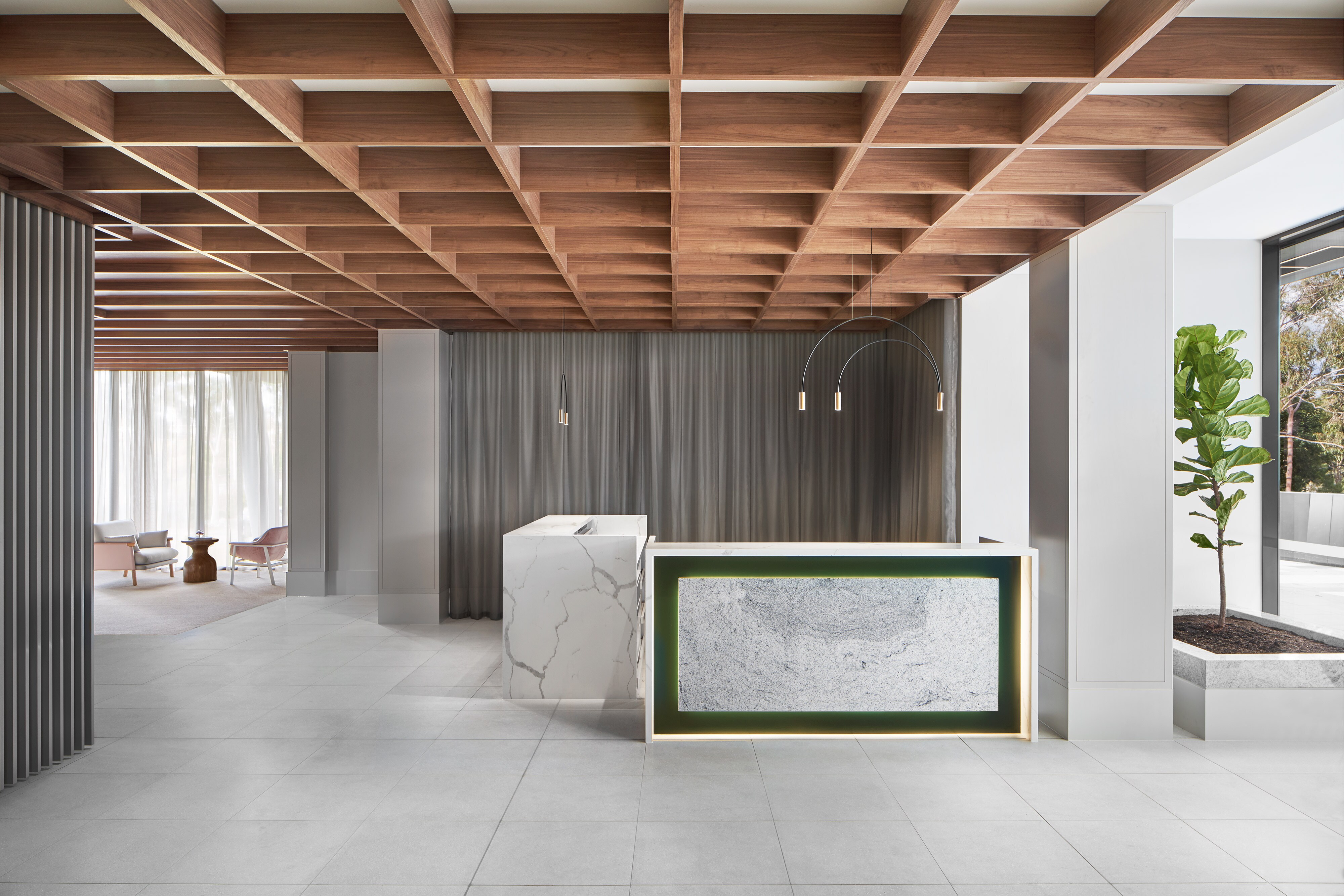 Front desk reception