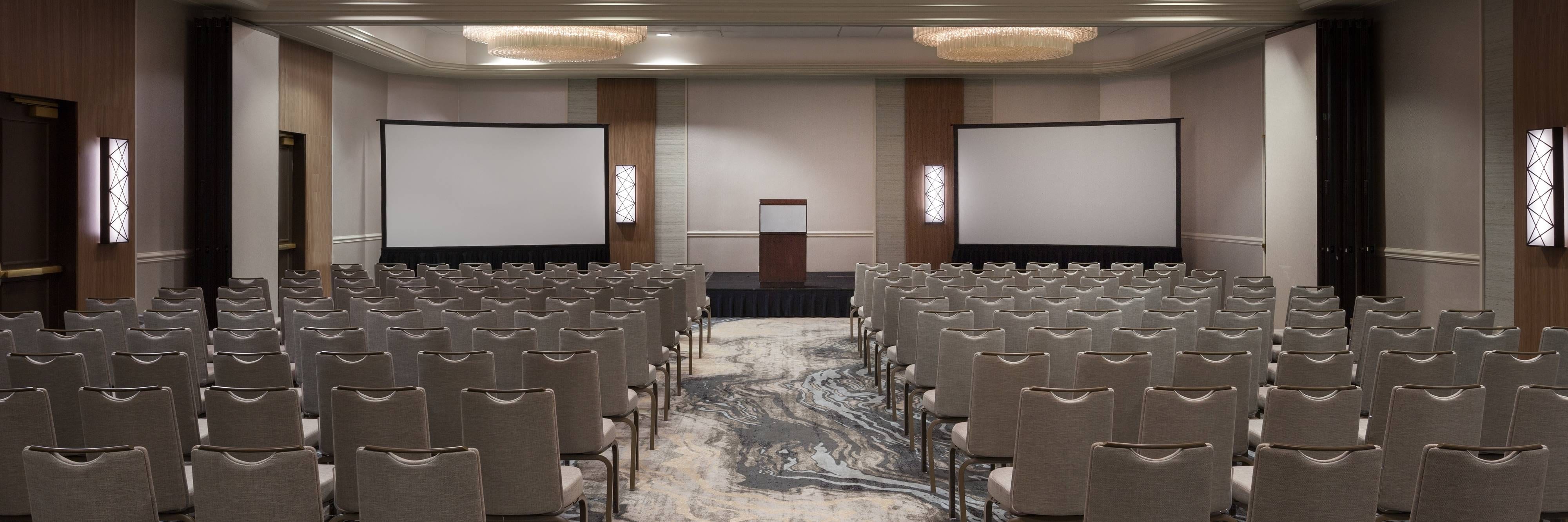 Grand Ballroom Theatre setup