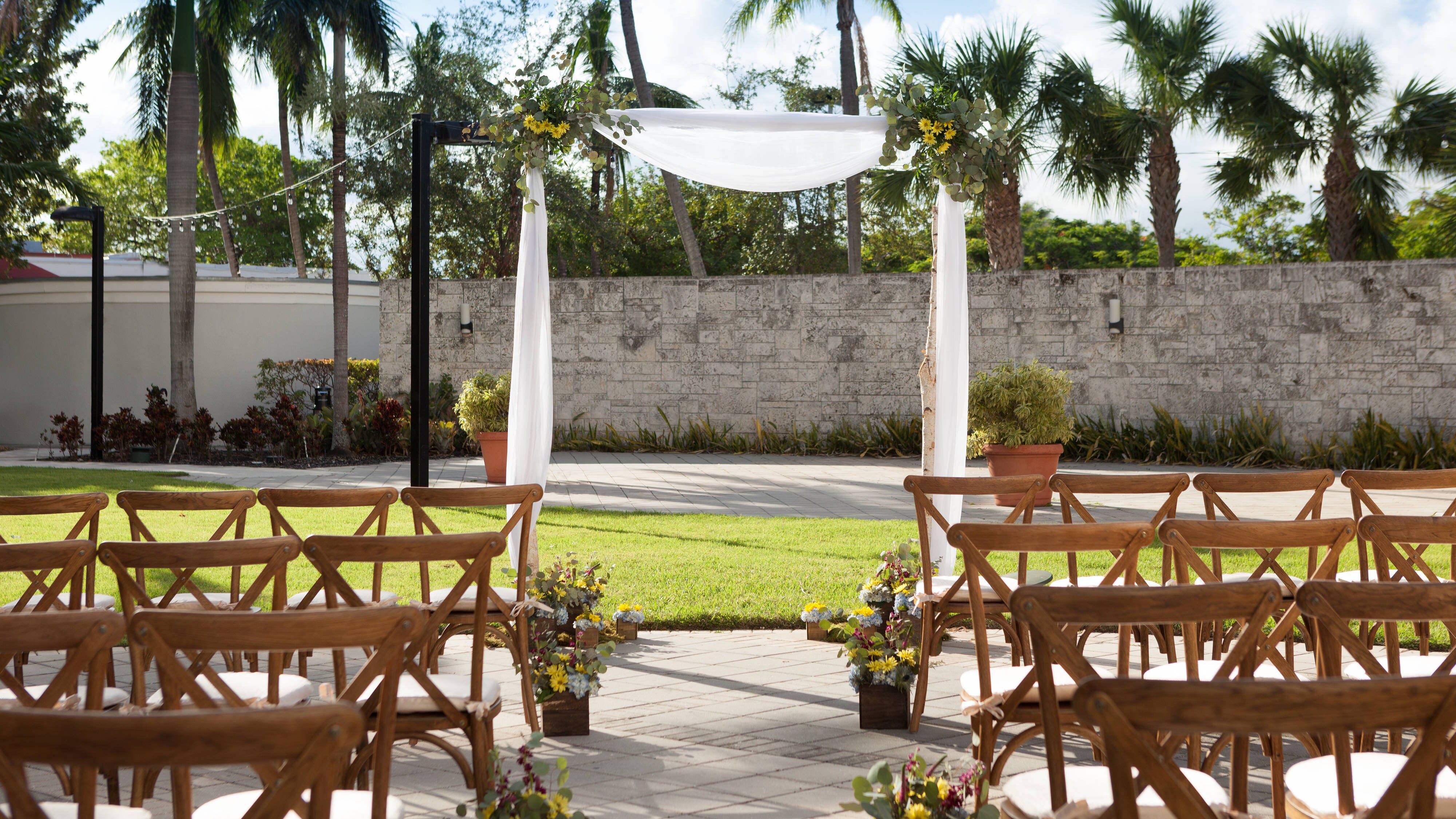 Outdoor Wedding Ceremony