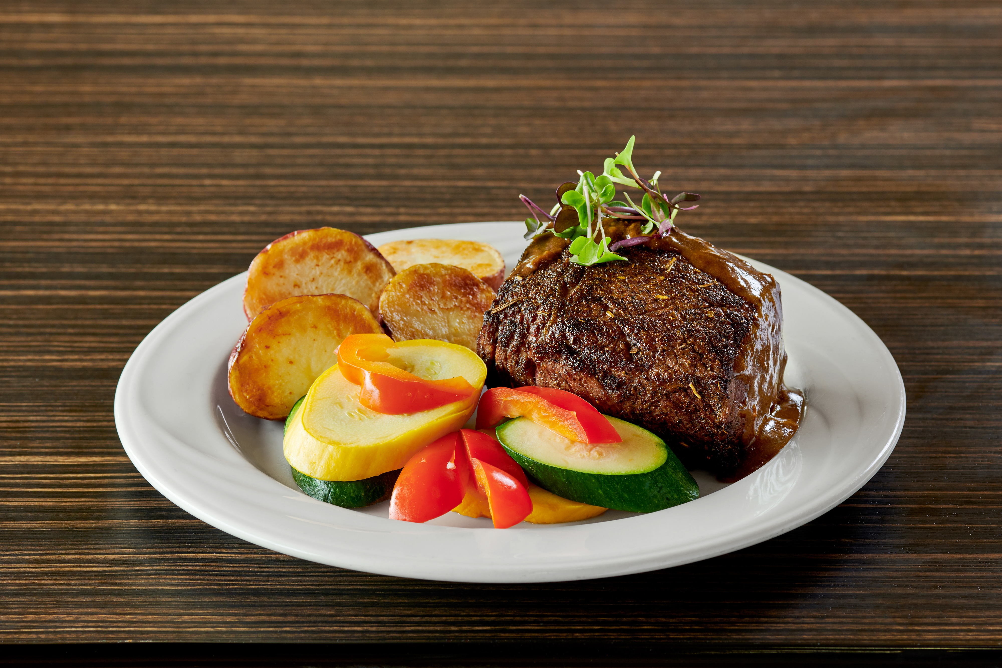Steak dinner