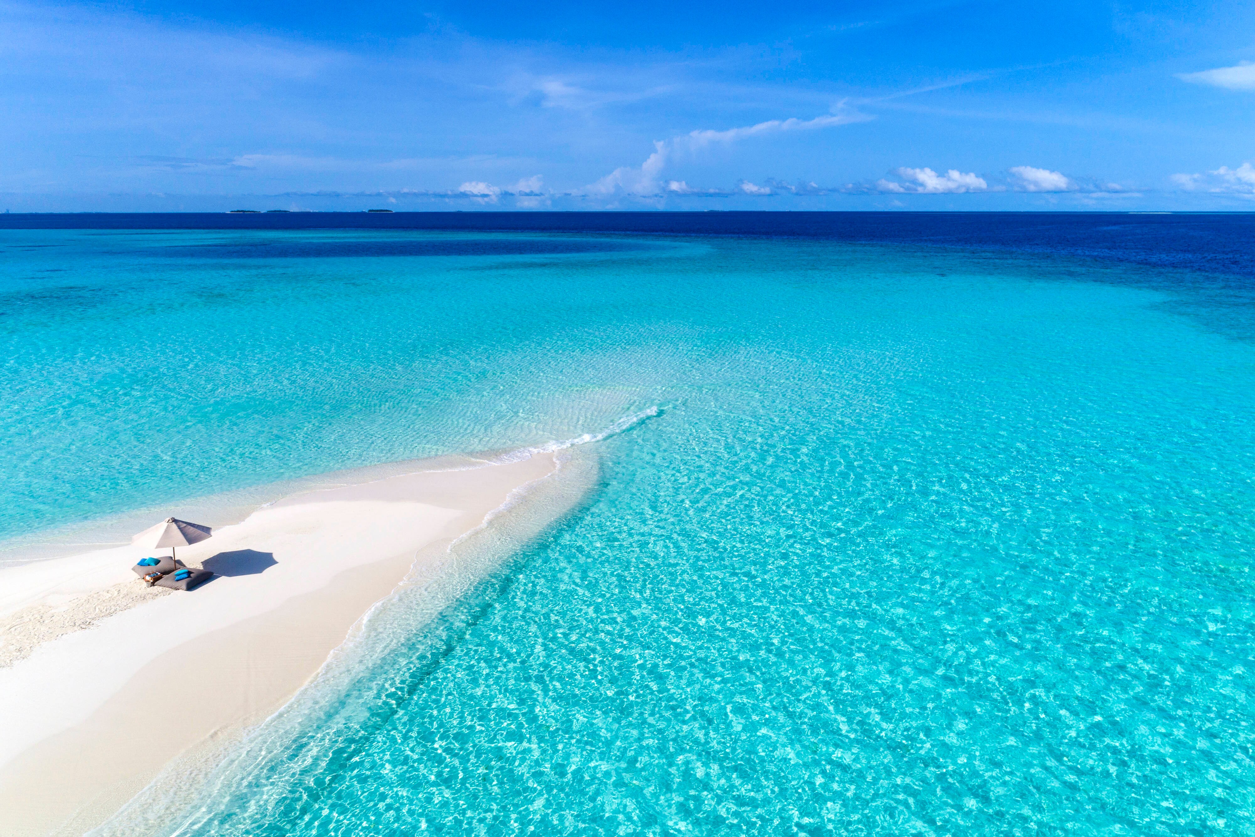 Sandy beach