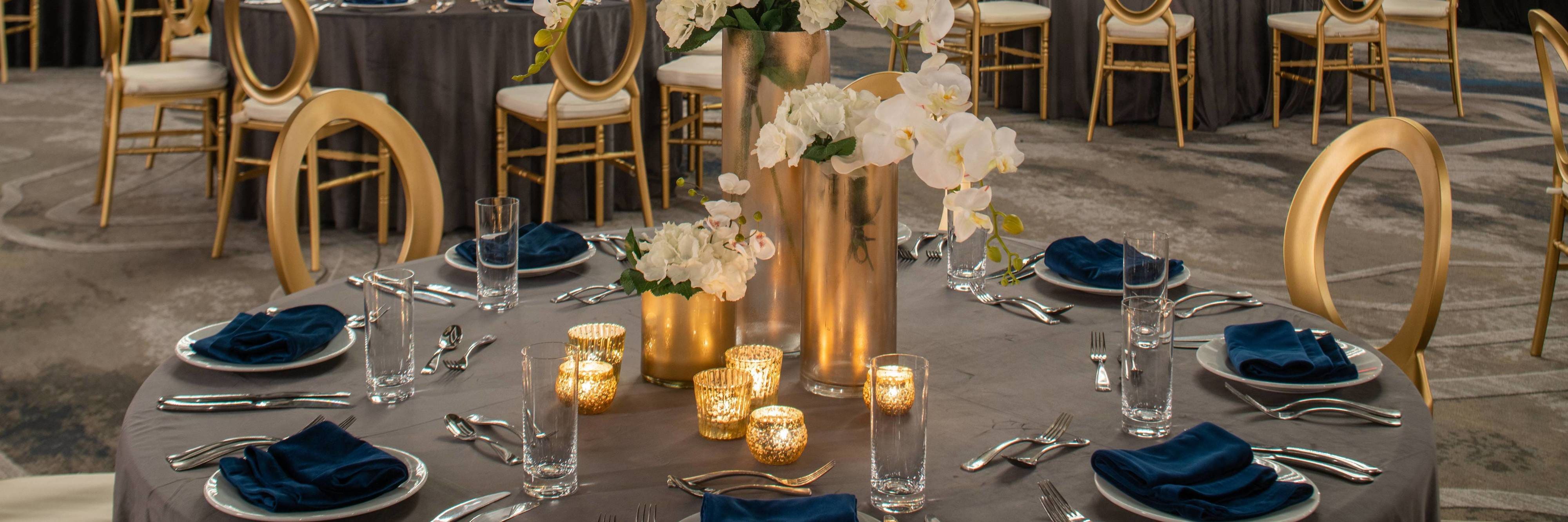 Ballroom table placement details 