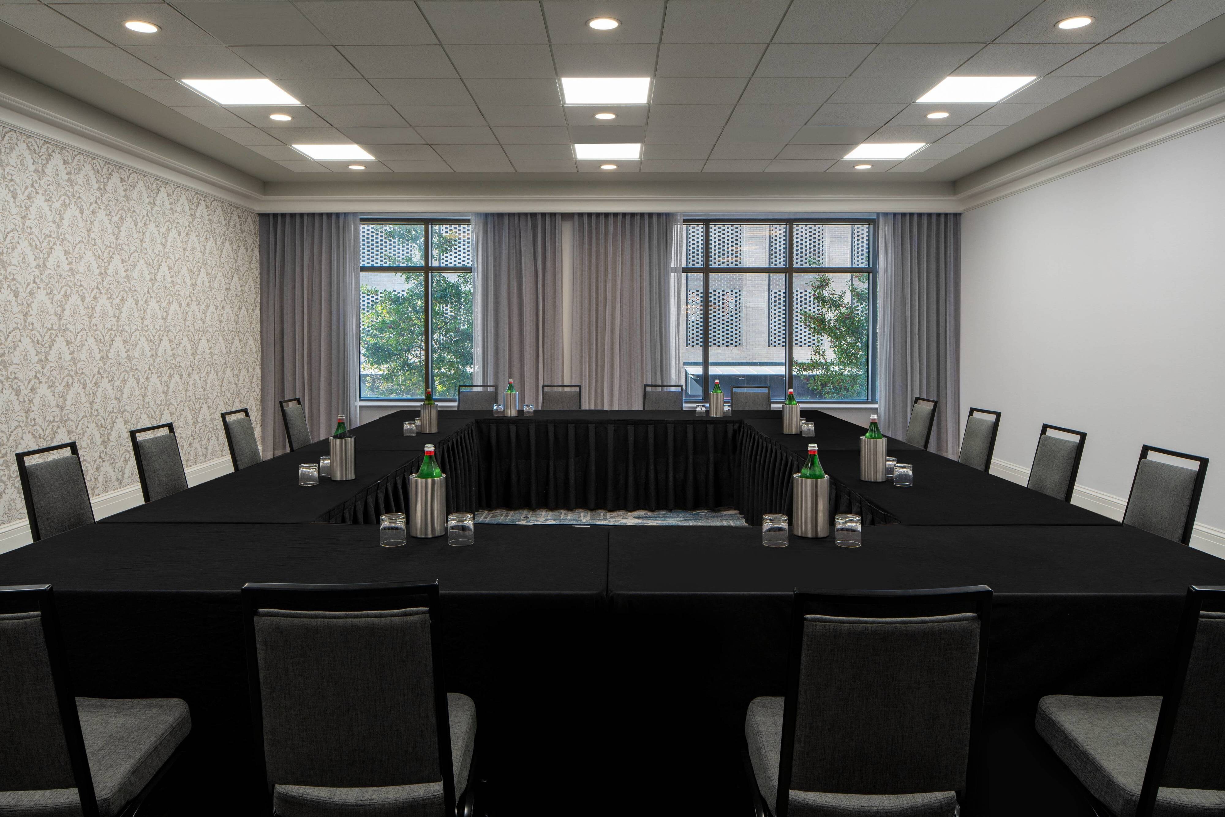 Square meeting table