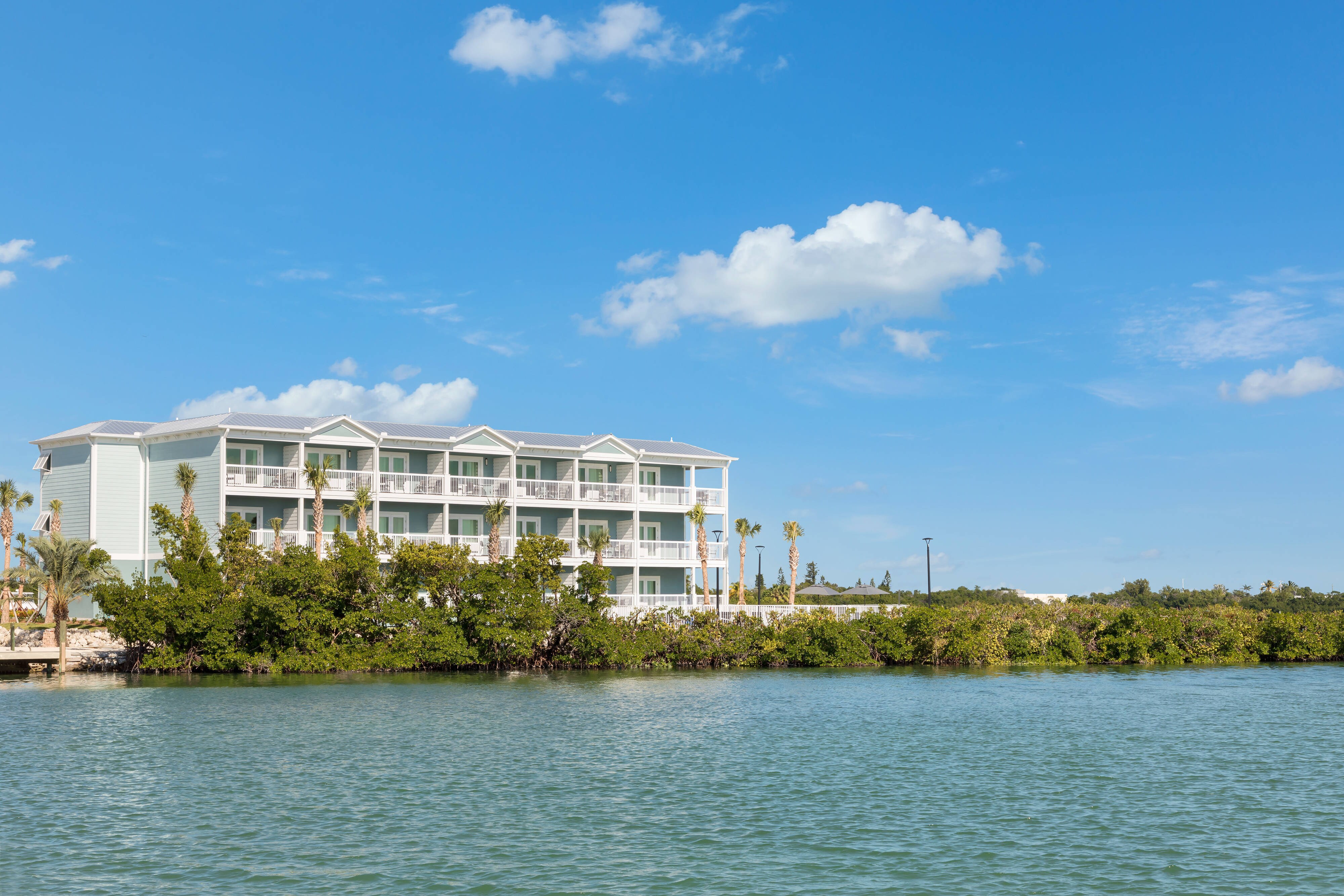 Waterfront hotel