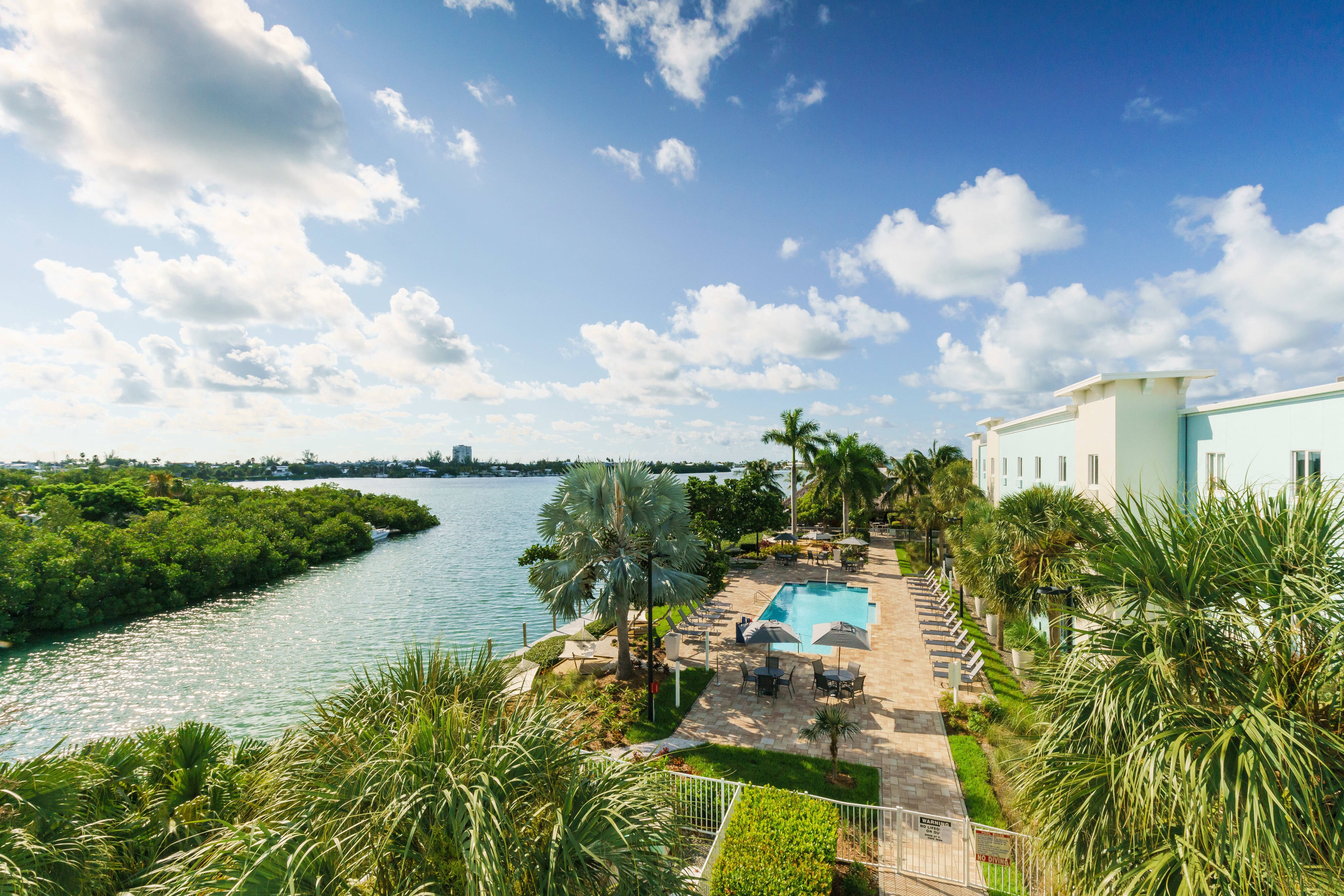Waterfront pools