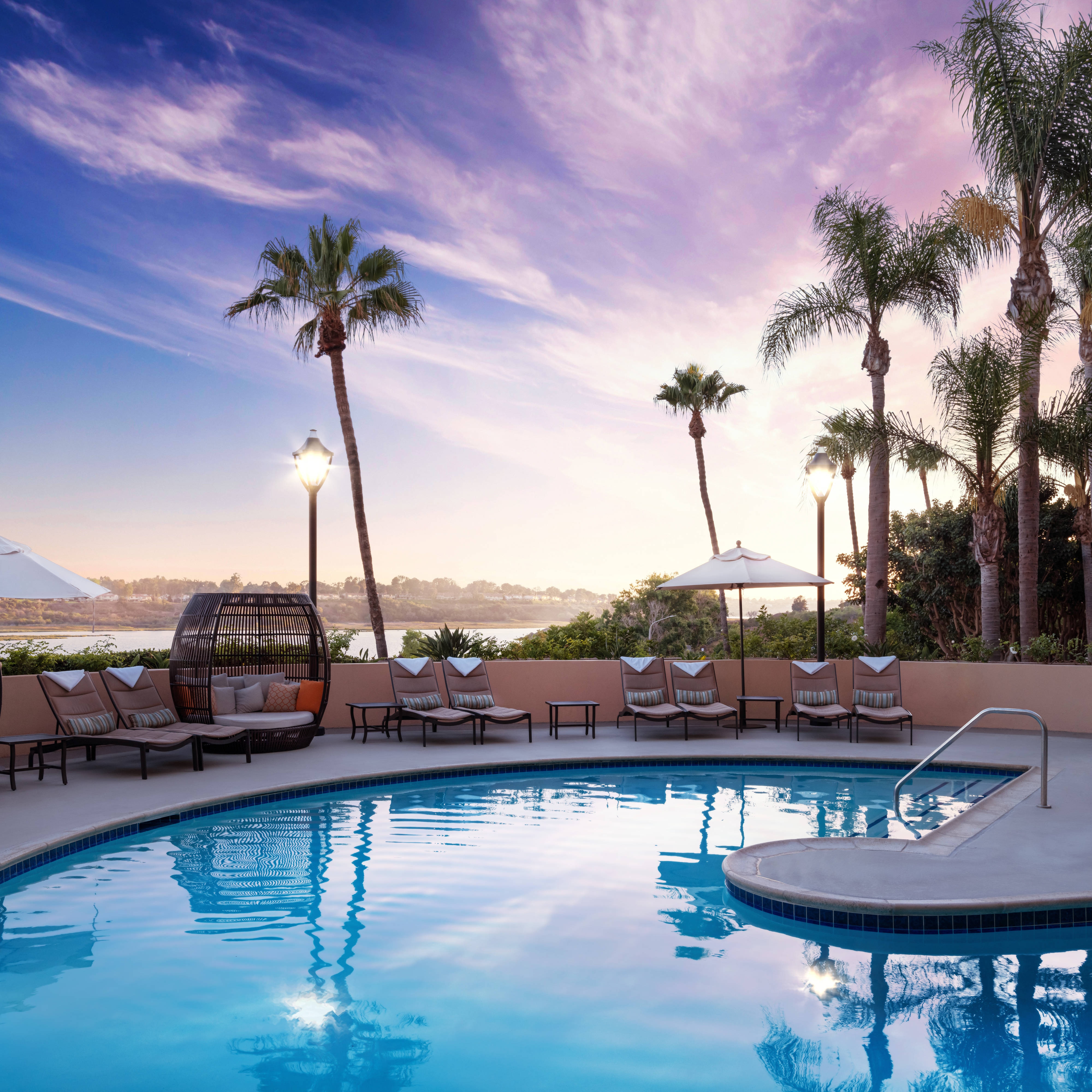 Outdoor swimming pool