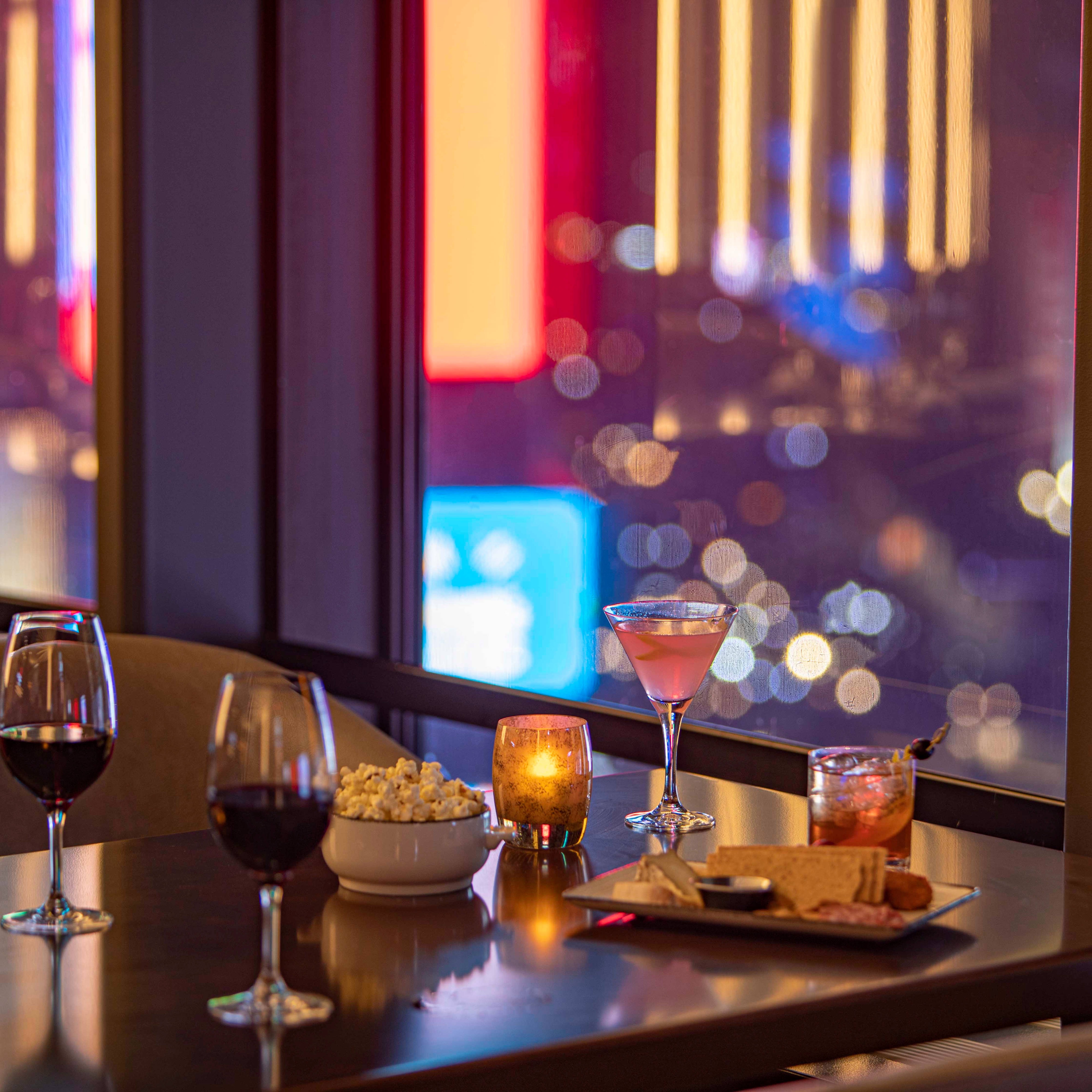 Drinks and appetizers