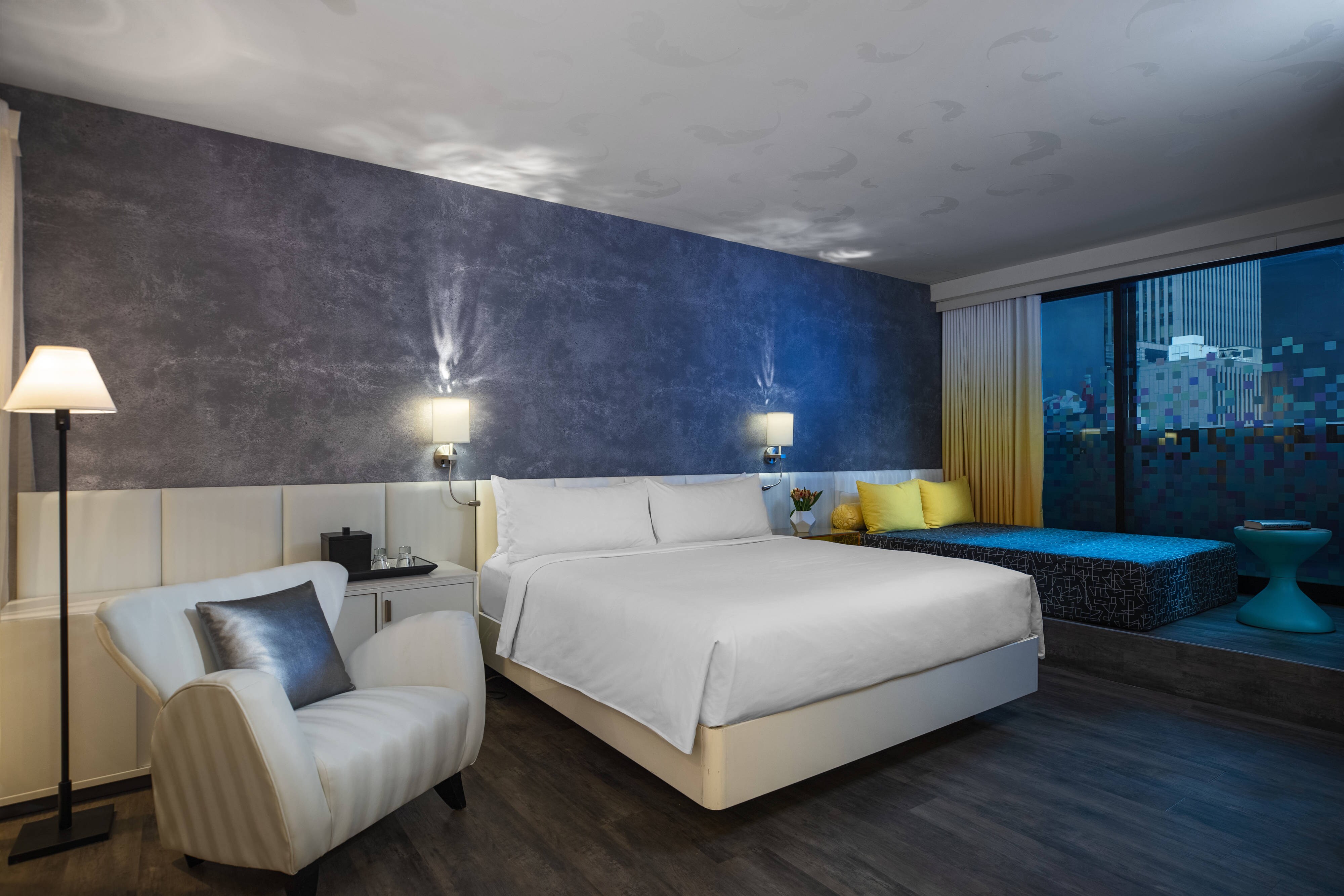 Guest room with two beds