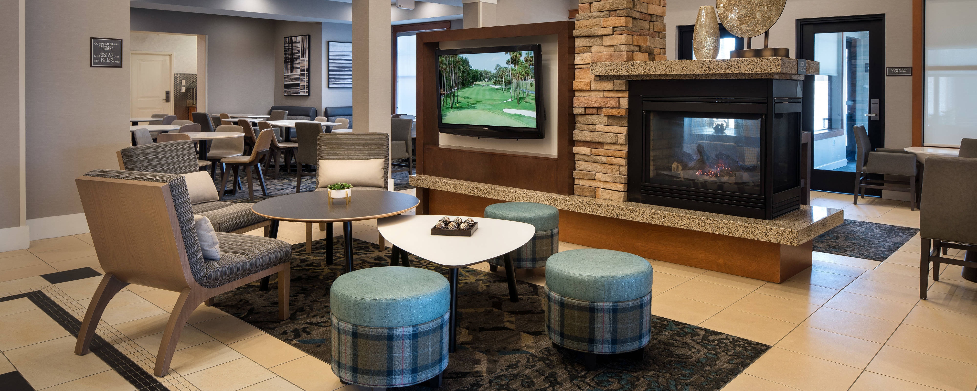 Hotel lobby
