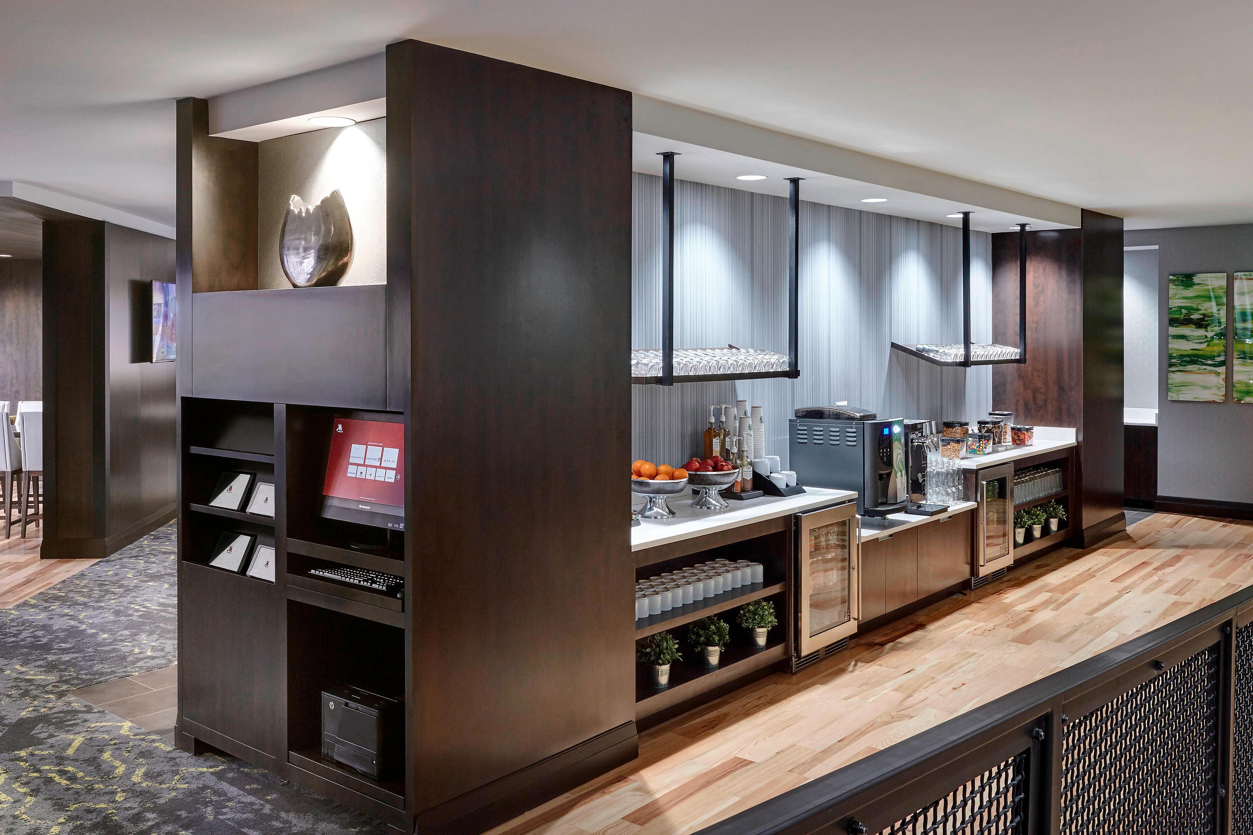 M Club beverage station